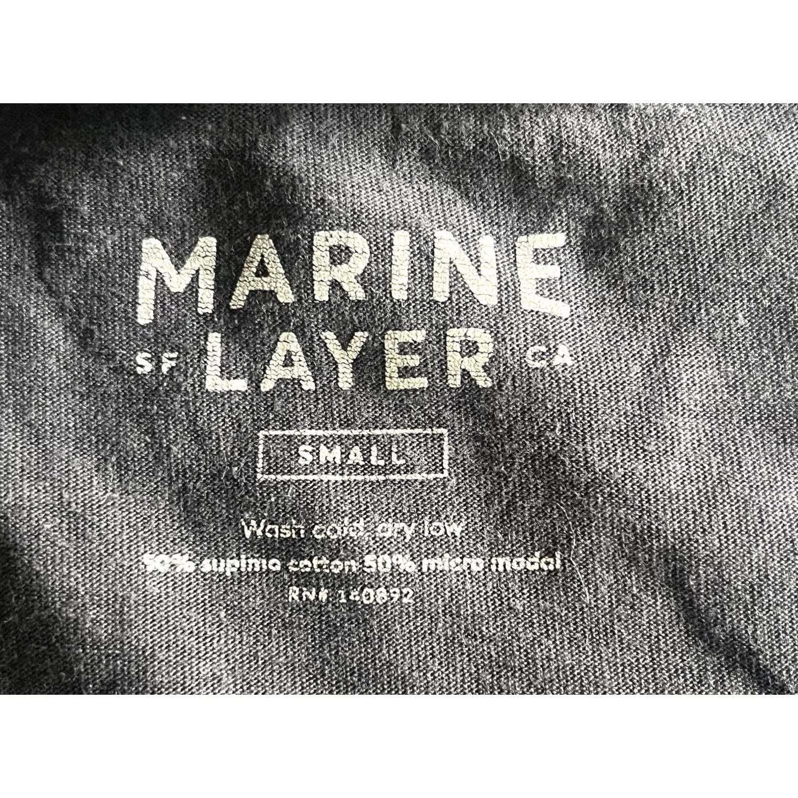 Marine Layer Marine Layer T-Shirt Striped Gray Size S Supima Modal See All Pics Men Size US S / EU 44-46 / 1 - 7 Thumbnail