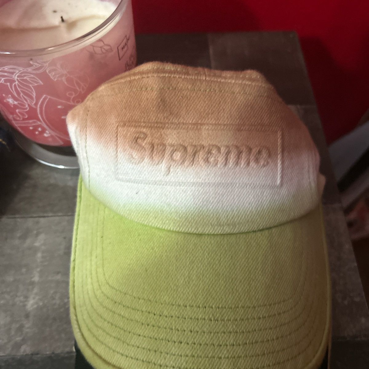 Supreme Supreme Embossed Denim Camp Cap Size ONE SIZE - 2 Thumbnail