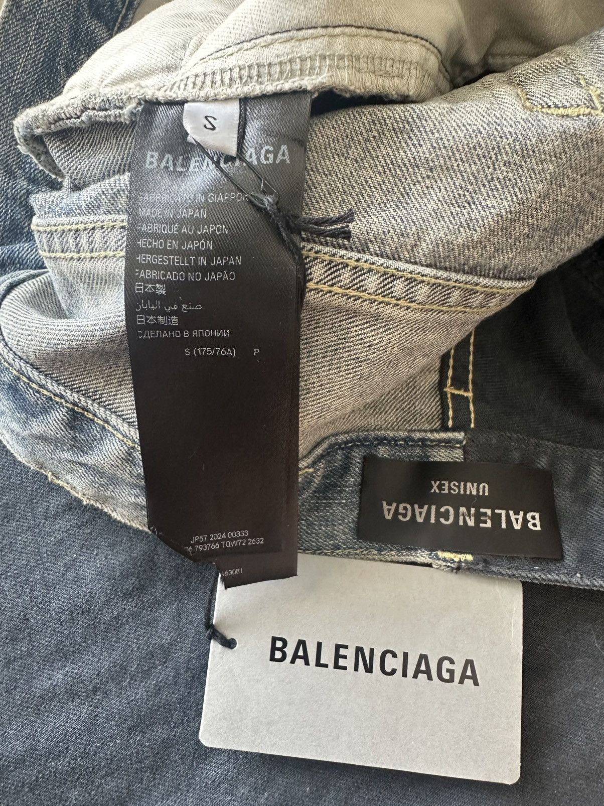 Balenciaga BALENCIAGA FIFTY-FIFTY (50/50) CARGO PANTS Size US 32 / EU 48 - 4 Thumbnail