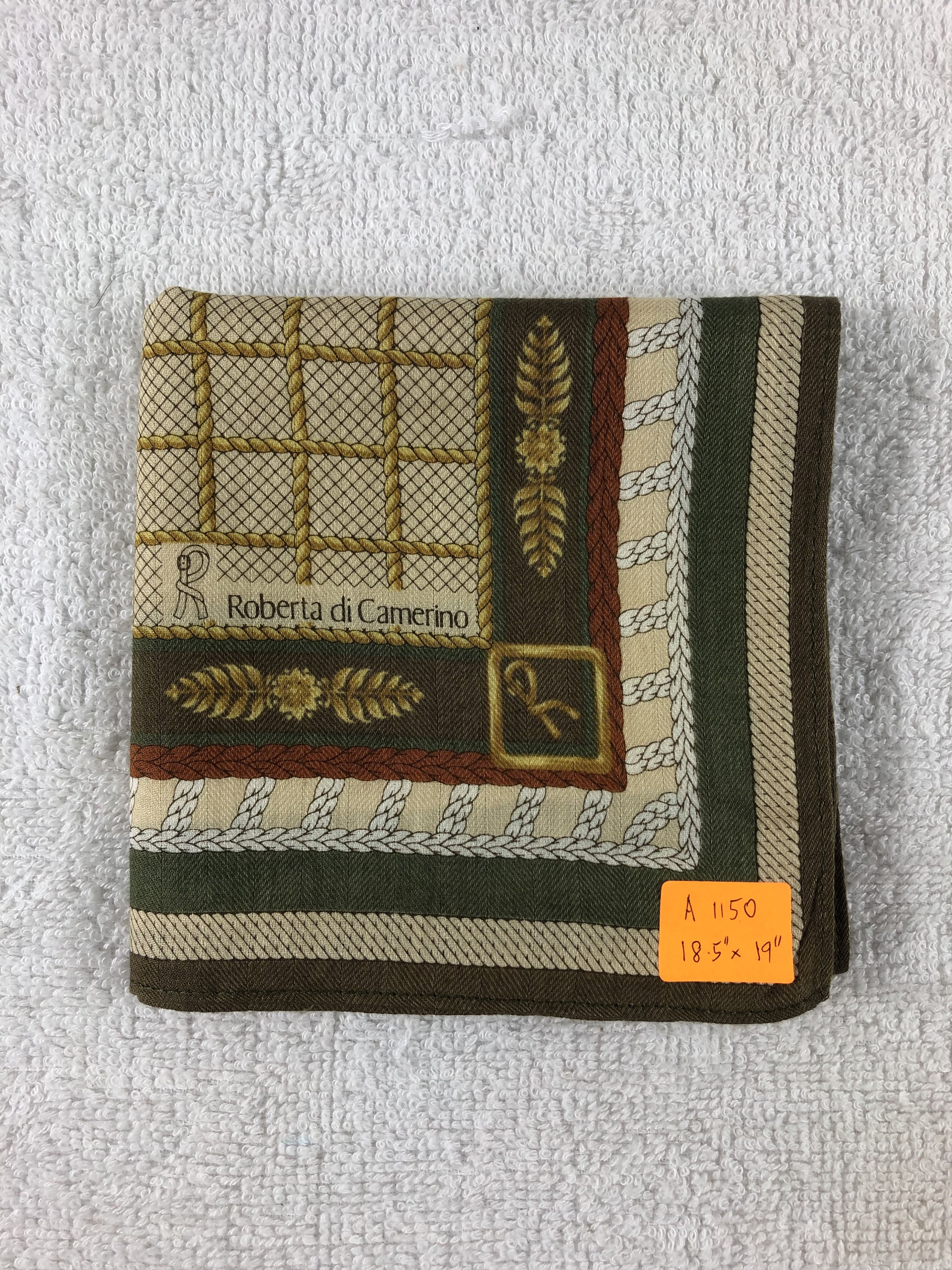 Roberta di Camerino × Vintage Roberta Di Camerino Handkerchief / Bandana / Neckerchief Size ONE SIZE - 6 Thumbnail