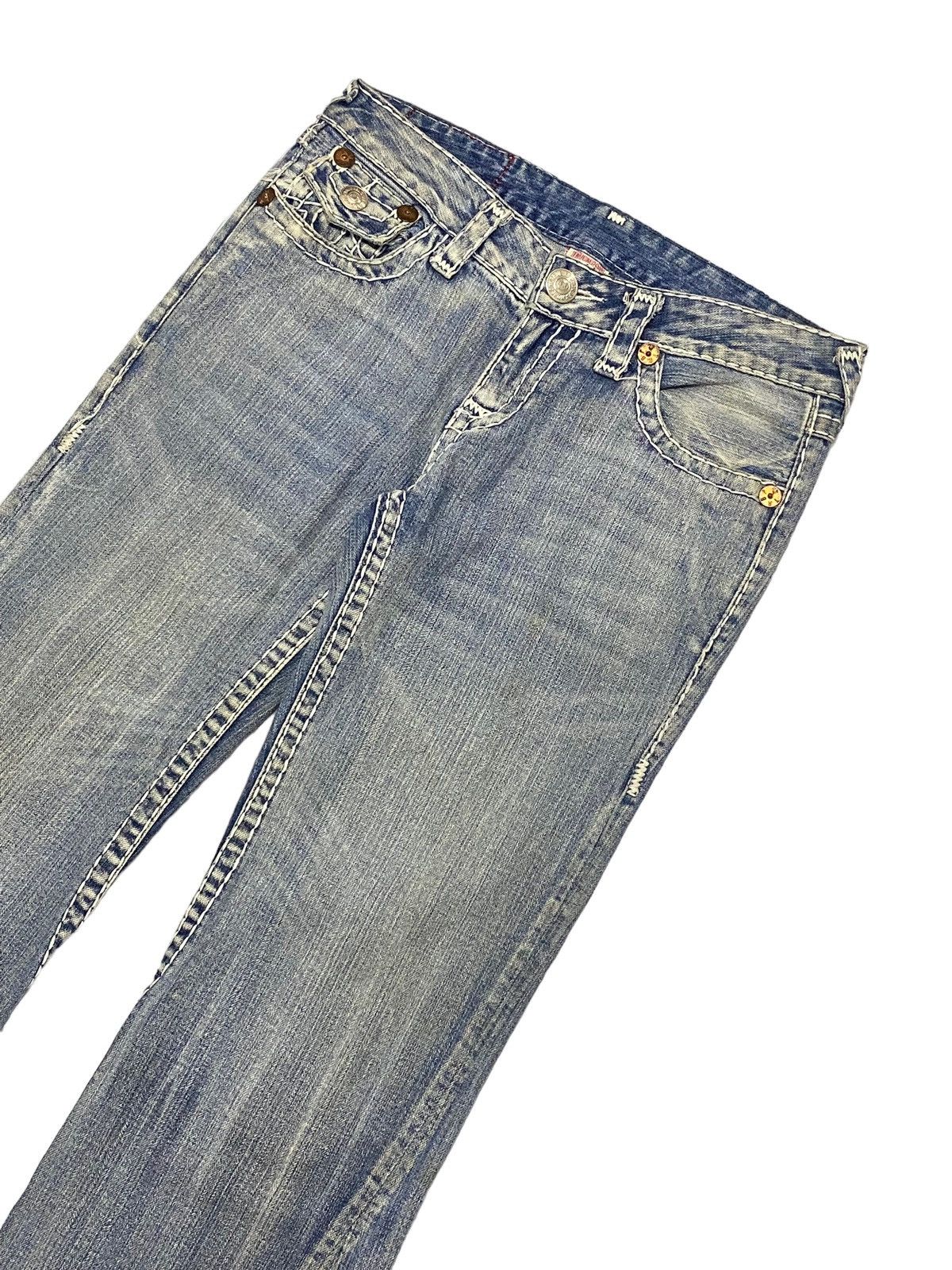 Hysteric Glamour × If Six Was Nine × Japanese Brand Flare True Religion Jean Fashion for the Sense Low Rise Size US 31 - 4 Thumbnail