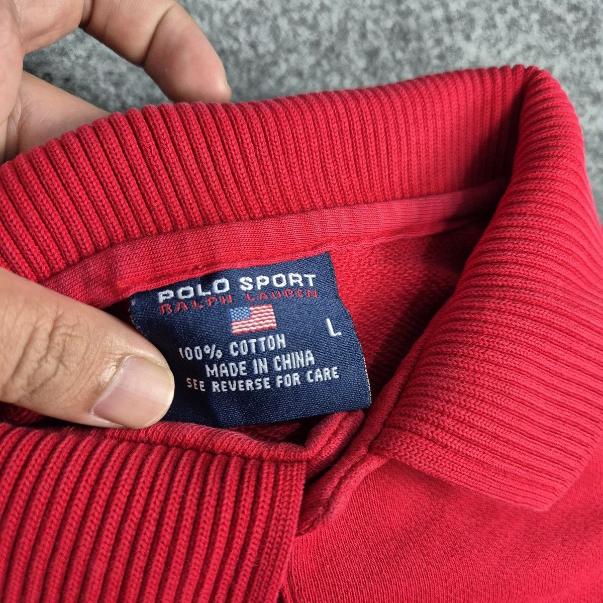 Polo Ralph Lauren Vintage polo sport Size US L / EU 52-54 / 3 - 3 Thumbnail