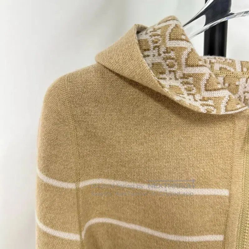 Dior Dior Beige Wool Women's Cardigan . Size XS / US 0-2 / IT 36-38 - 3 Thumbnail