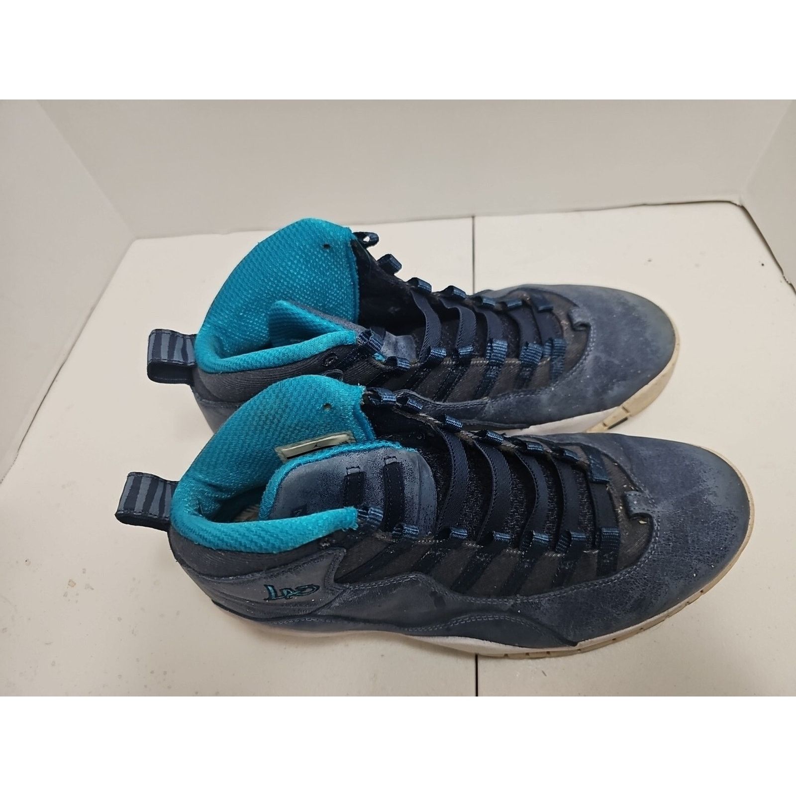 Jordan Brand Nike Air Jordan 10 X Retro LA Los Angeles Size 10 2016 3 Men Size US 10 / EU 43 - 7 Thumbnail