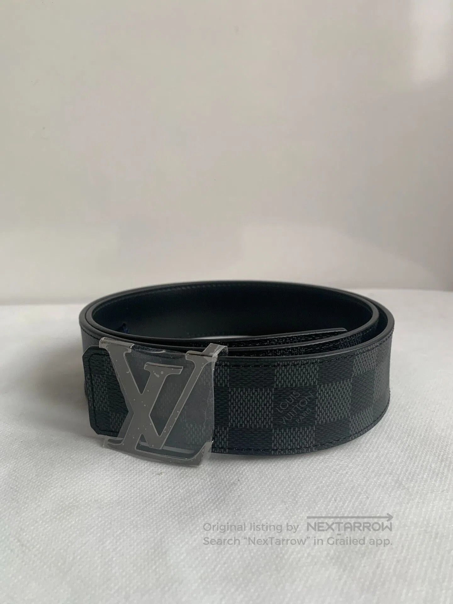 Louis Vuitton LV Damier Check Belt M0213. Size ONE SIZE - 1 Thumbnail