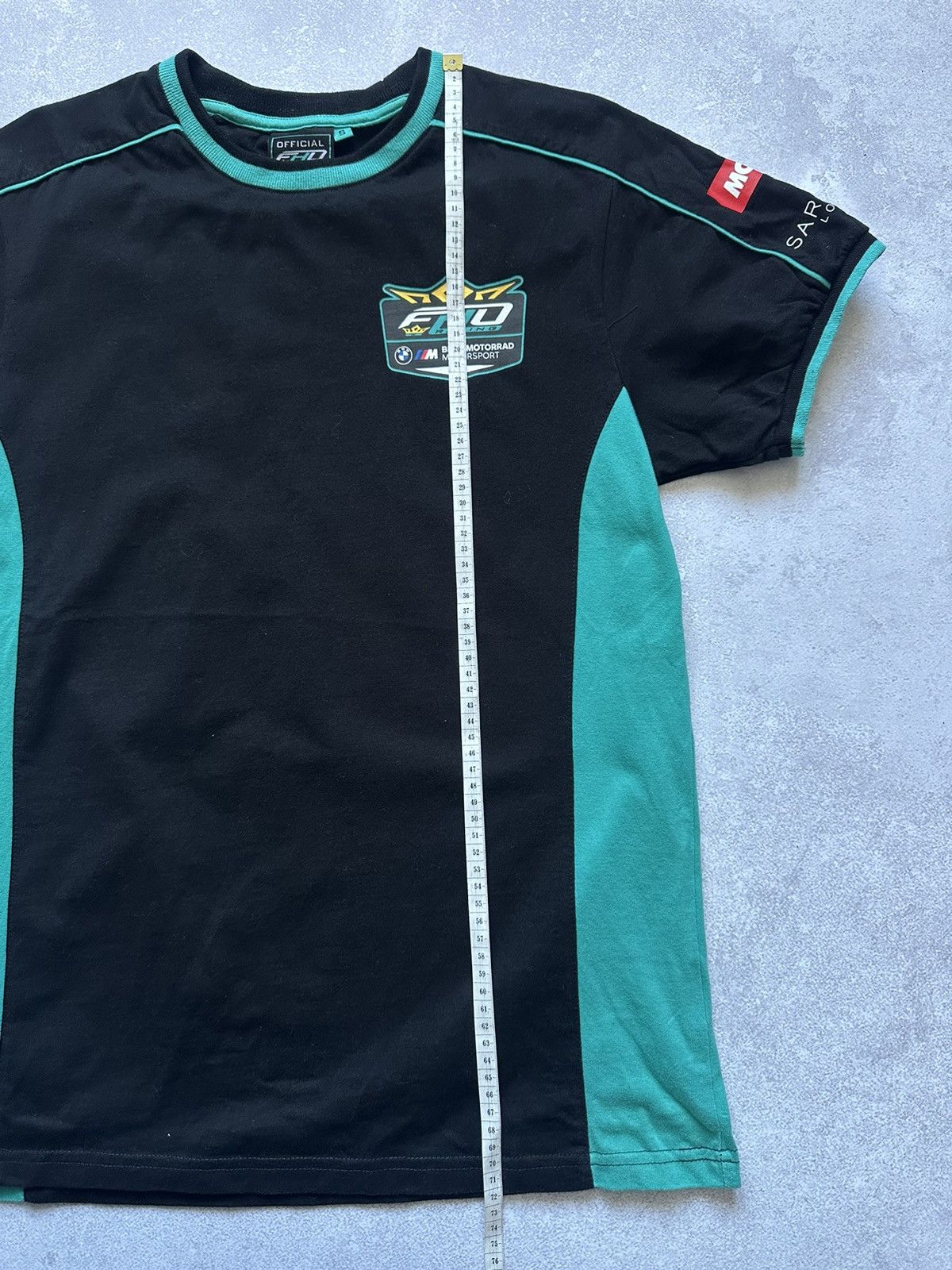 BMW FHO RACING TEAM BMW MOTORRAD MOTORSPORT OFFICIAL SHIRT sz M Size US S / EU 44-46 / 1 - 6 Thumbnail