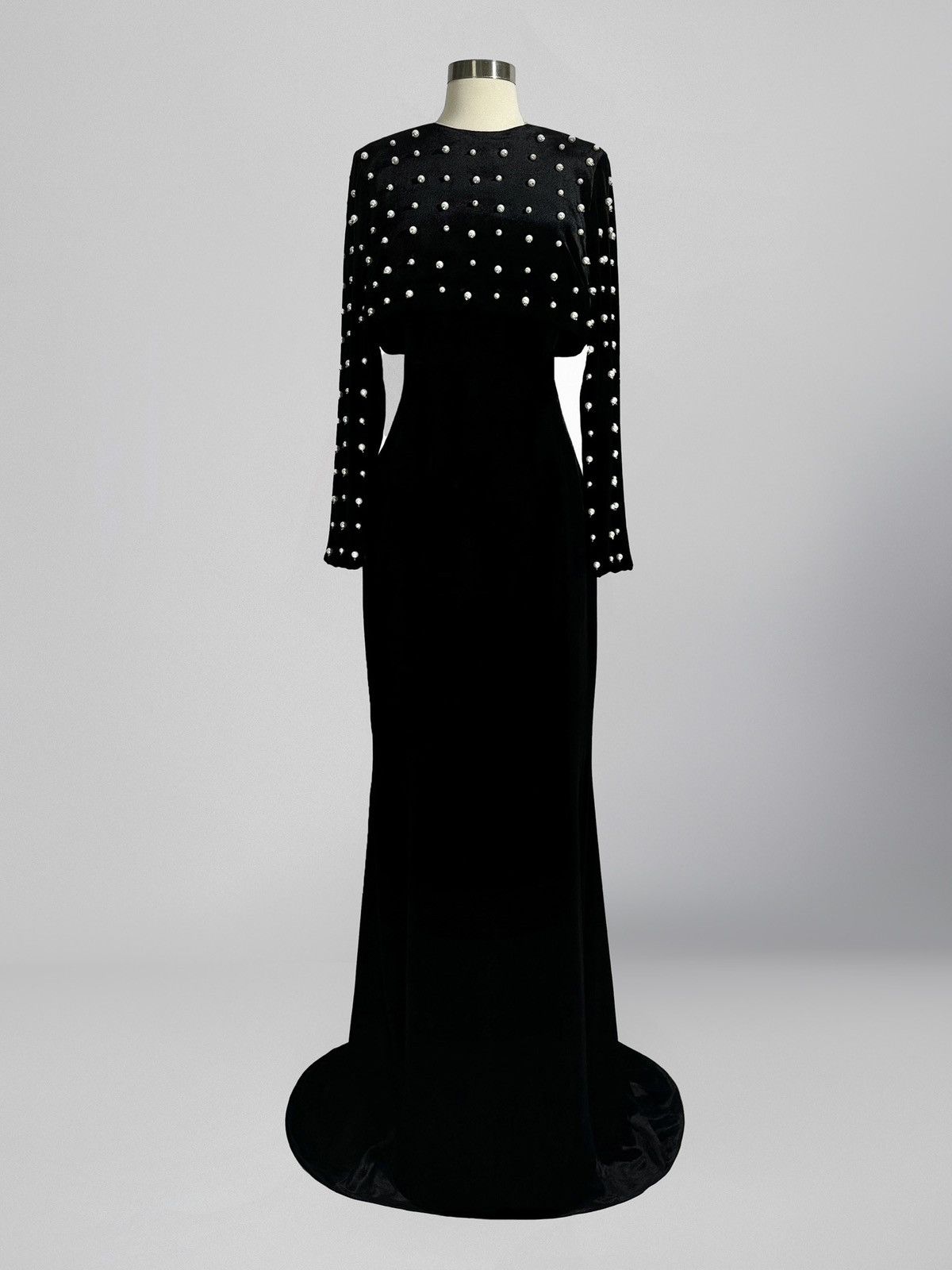 Other Brand New US 8 SAFIYAA Pearl Cape Evening Gown Size M / US 6-8 / IT 42-44 - 1 Thumbnail