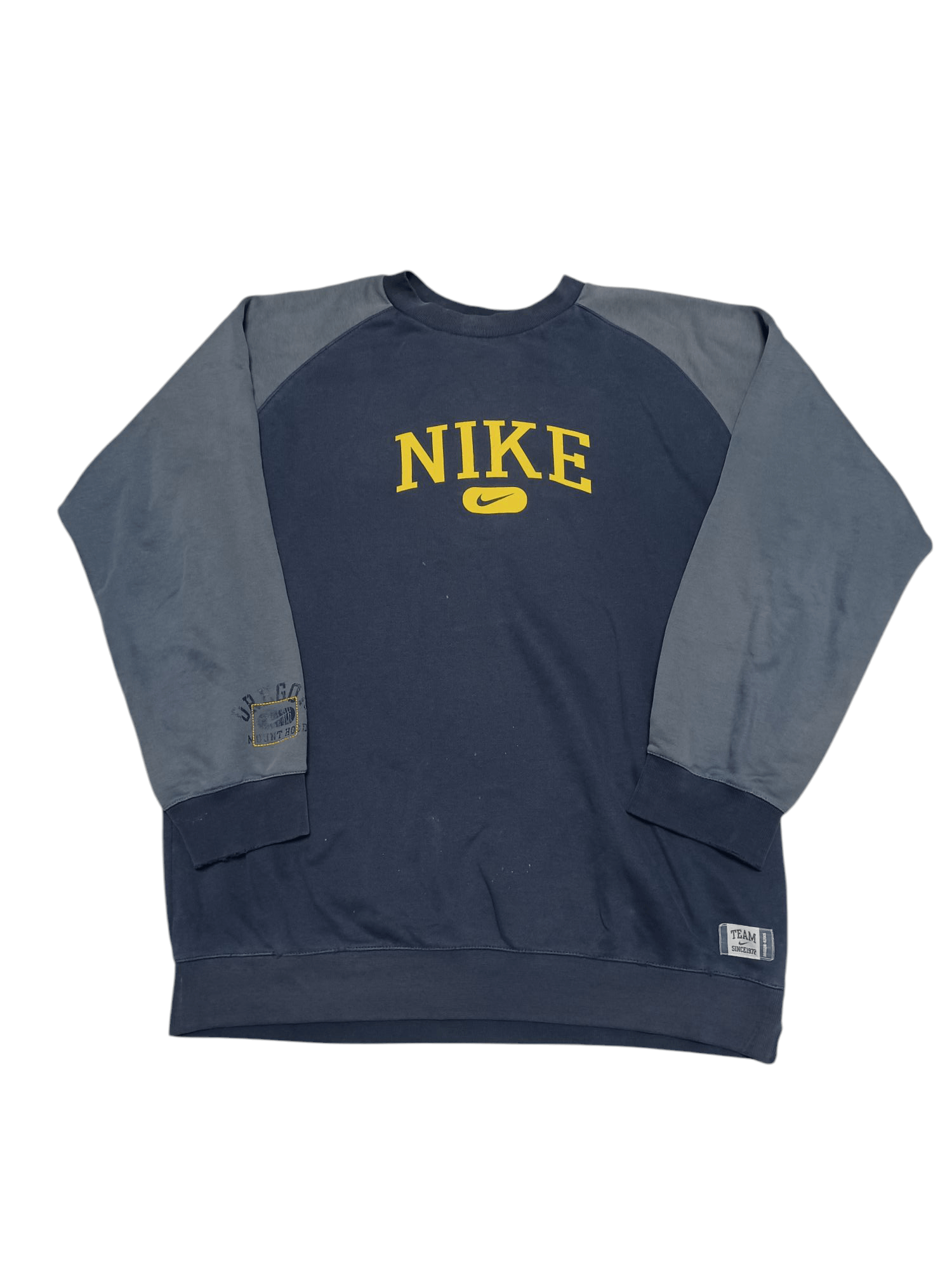 Nike NIKE VINTAGE BIGLOGO FADED 2005 SWEATSHIRT CENTERLOGO Size US M / EU 48-50 / 2 - 1 Thumbnail