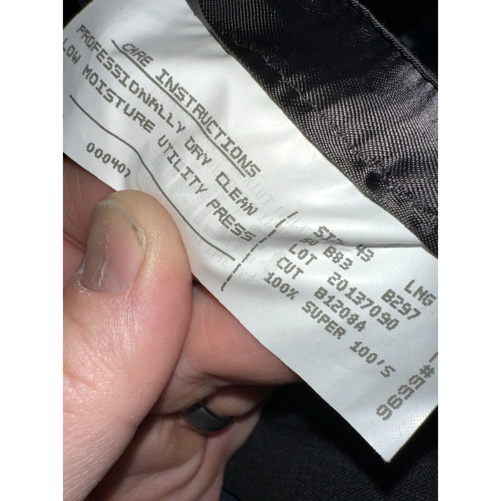Brooks Brothers Brooks Brothers Brooks Ease 100% Wool PinStripe 2 Button Sport Coat Mens 43L Black Wool Sport Coat Mens 43 Regular Pinstripe Brooks Ease Nike Size US XS / EU 42 / 0 - 6 Thumbnail