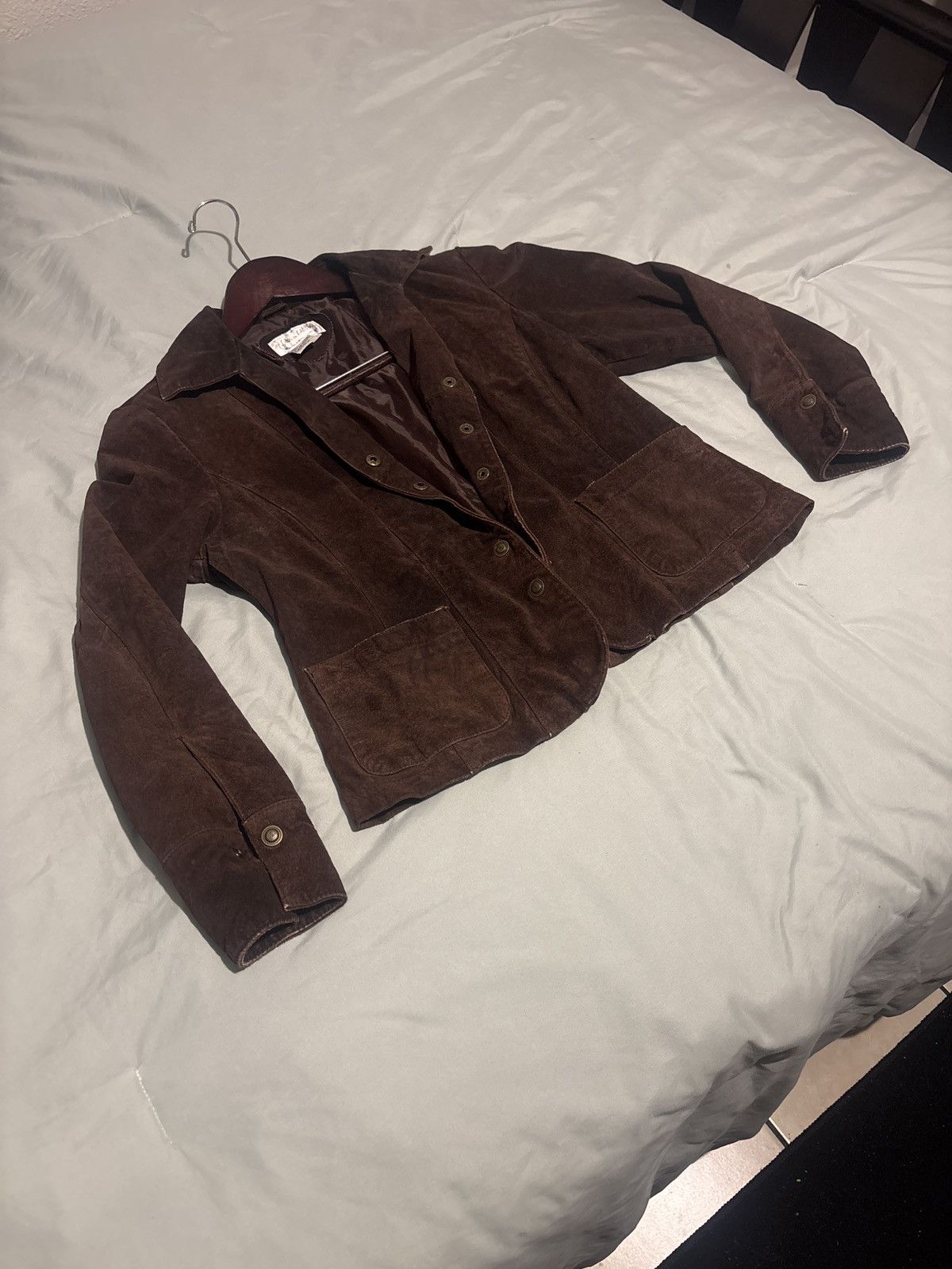 Other Vintage brown suede Size S / US 4 / IT 40 - 3 Thumbnail