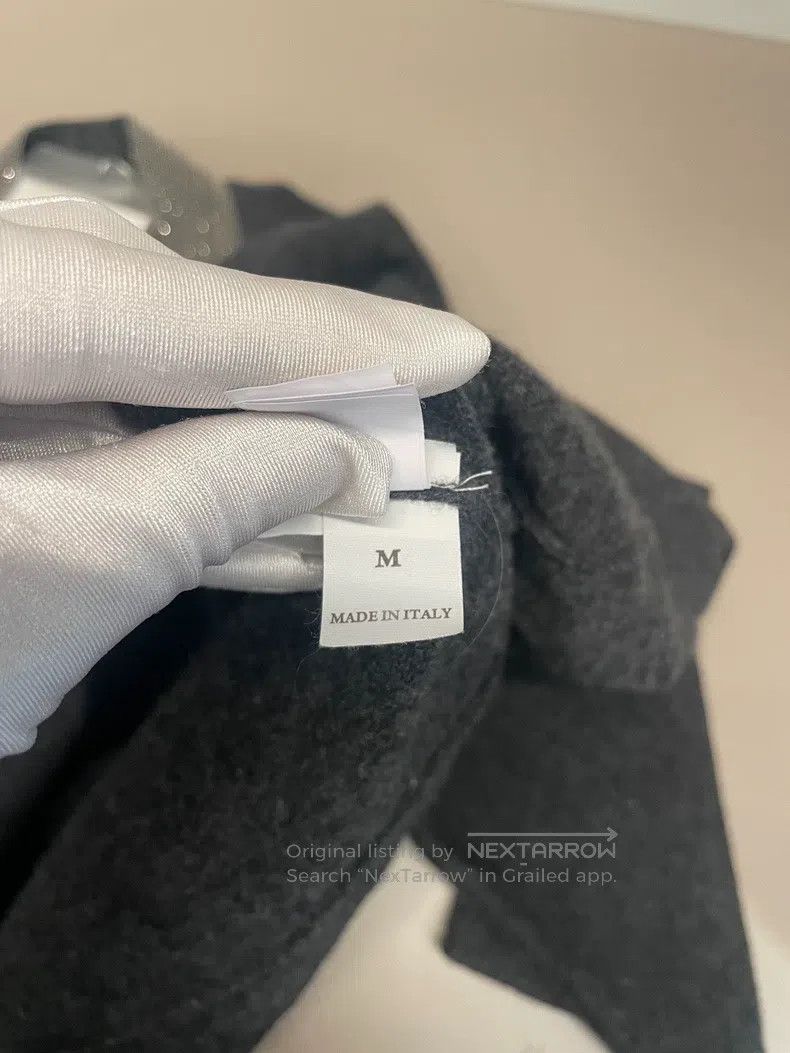 Brunello Cucinelli Brunello Cucinelli Black-grey beaded cashmere cardigan Size M / US 6-8 / IT 42-44 - 5 Thumbnail
