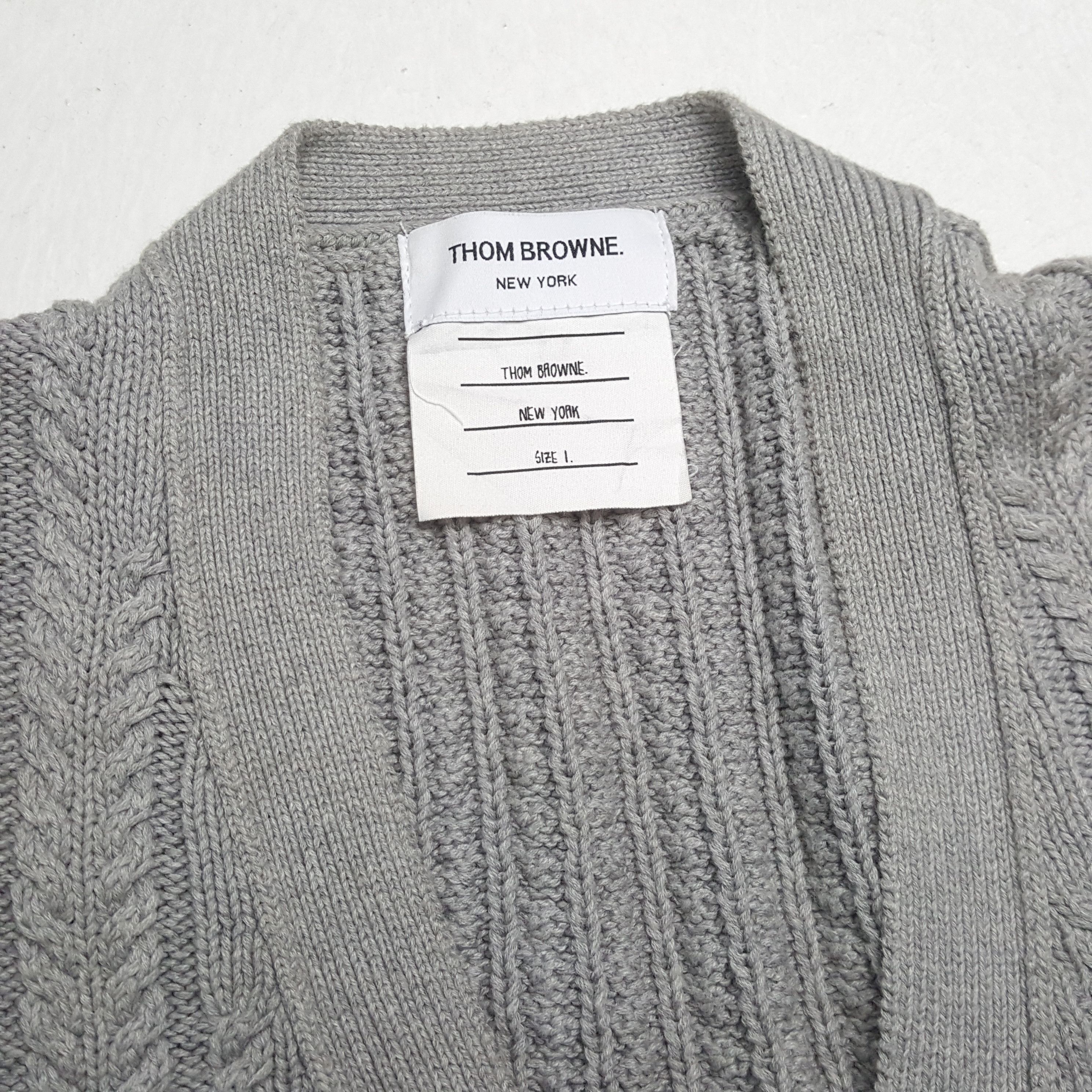 Designer × Vintage Vintage THOM BROWNE American Fashion Brand Knitwear Size US S / EU 44-46 / 1 - 9 Thumbnail