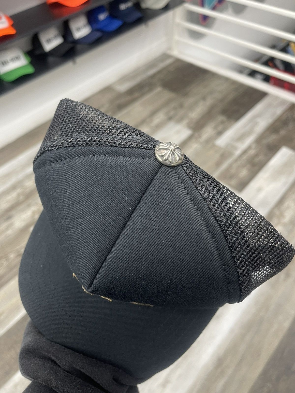 Chrome Hearts Chrome hearts hat 3 crosses black/camo Size 30 - 2 Thumbnail