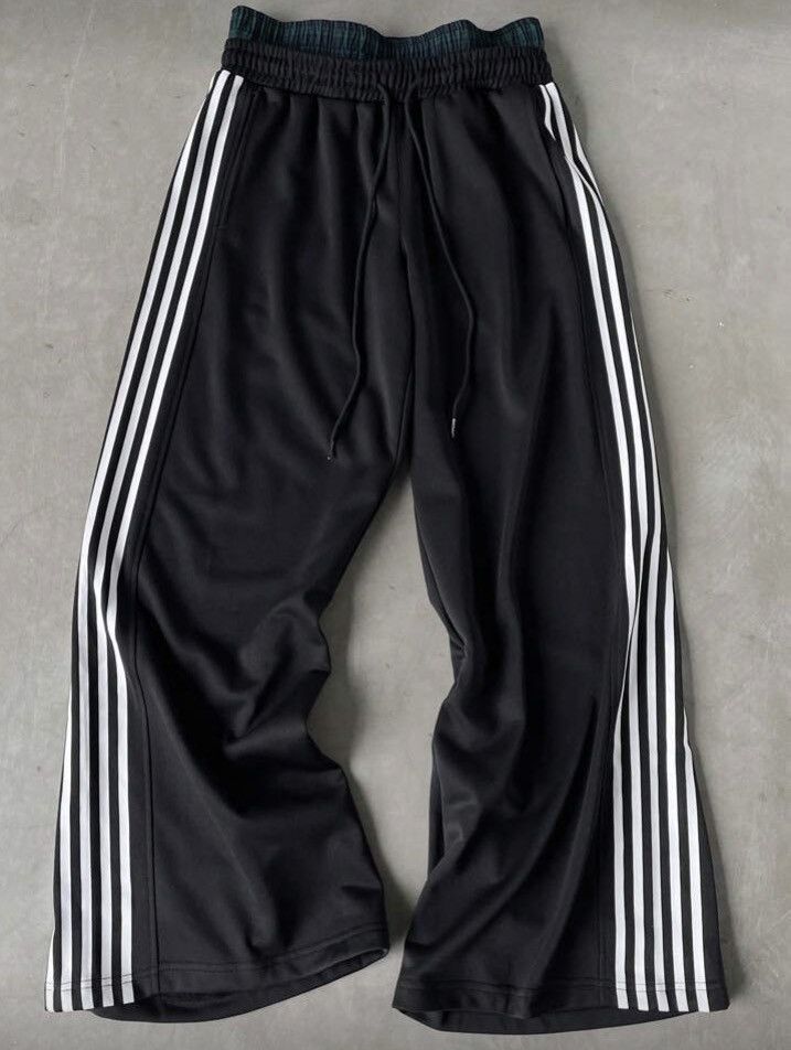 DRIP Wide Leg Stripe Y2K Sweatpants