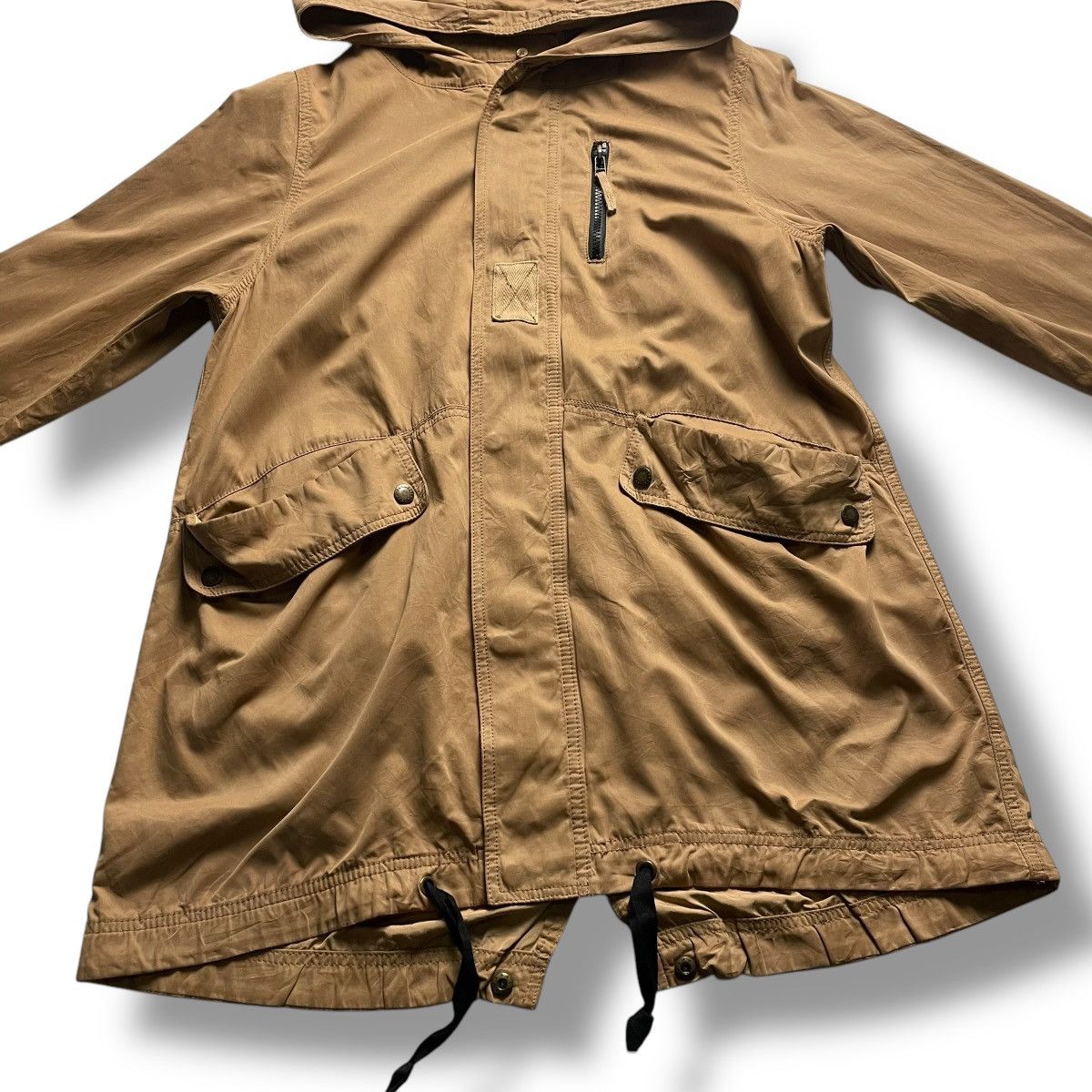 Japanese Brand × Le Grande Bleu (L.G.B.) × Nicole Club 🇯🇵 NICOLE CLUB FISHTAIL PARKA JACKET Size US M / EU 48-50 / 2 - 9 Thumbnail