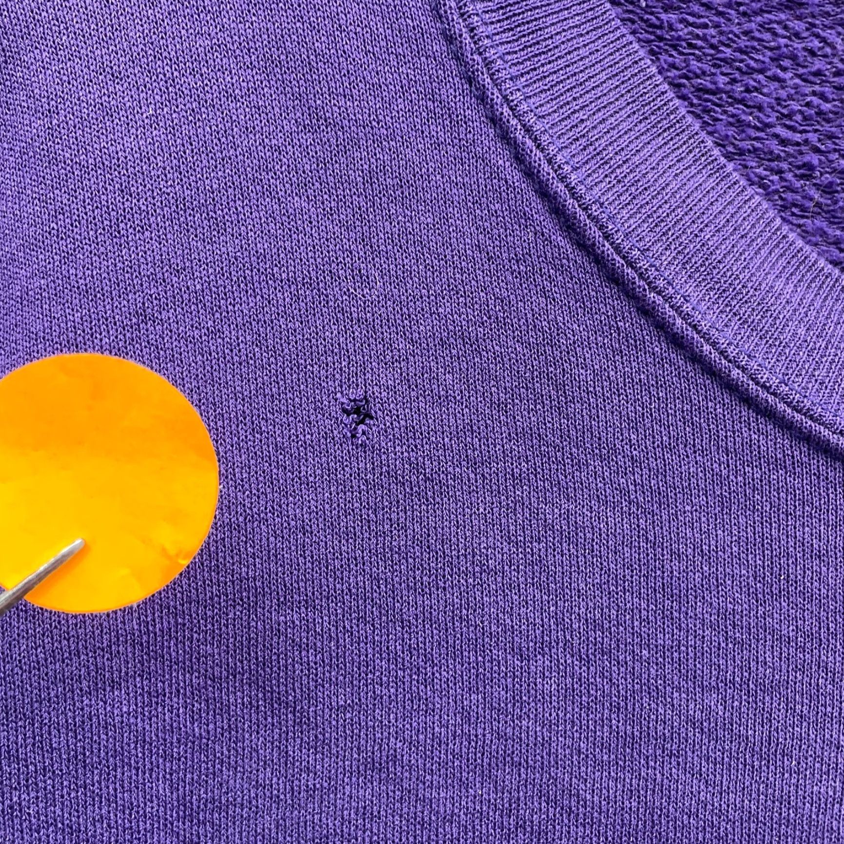 Vintage VINTAGE Washington Huskies Sweatshirt Men L Purple Graphic Print University 90s Sports Outdoor Athleisure Size US L / EU 52-54 / 3 - 6 Thumbnail