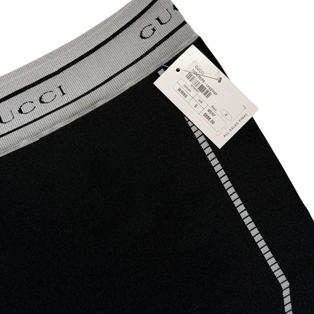 Gucci Jacquard logo legging shorts Size 26" / US 2 / IT 38 - 2 Thumbnail