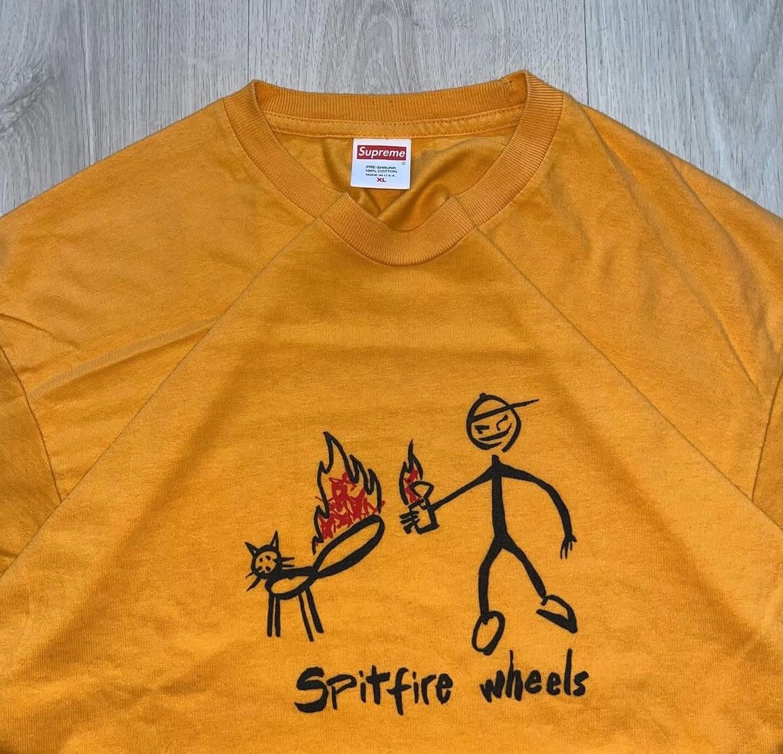 Spitfire × Supreme T SHIRT SUPREME & SPITFIRE Size US XL / EU 56 / 4 - 4 Thumbnail