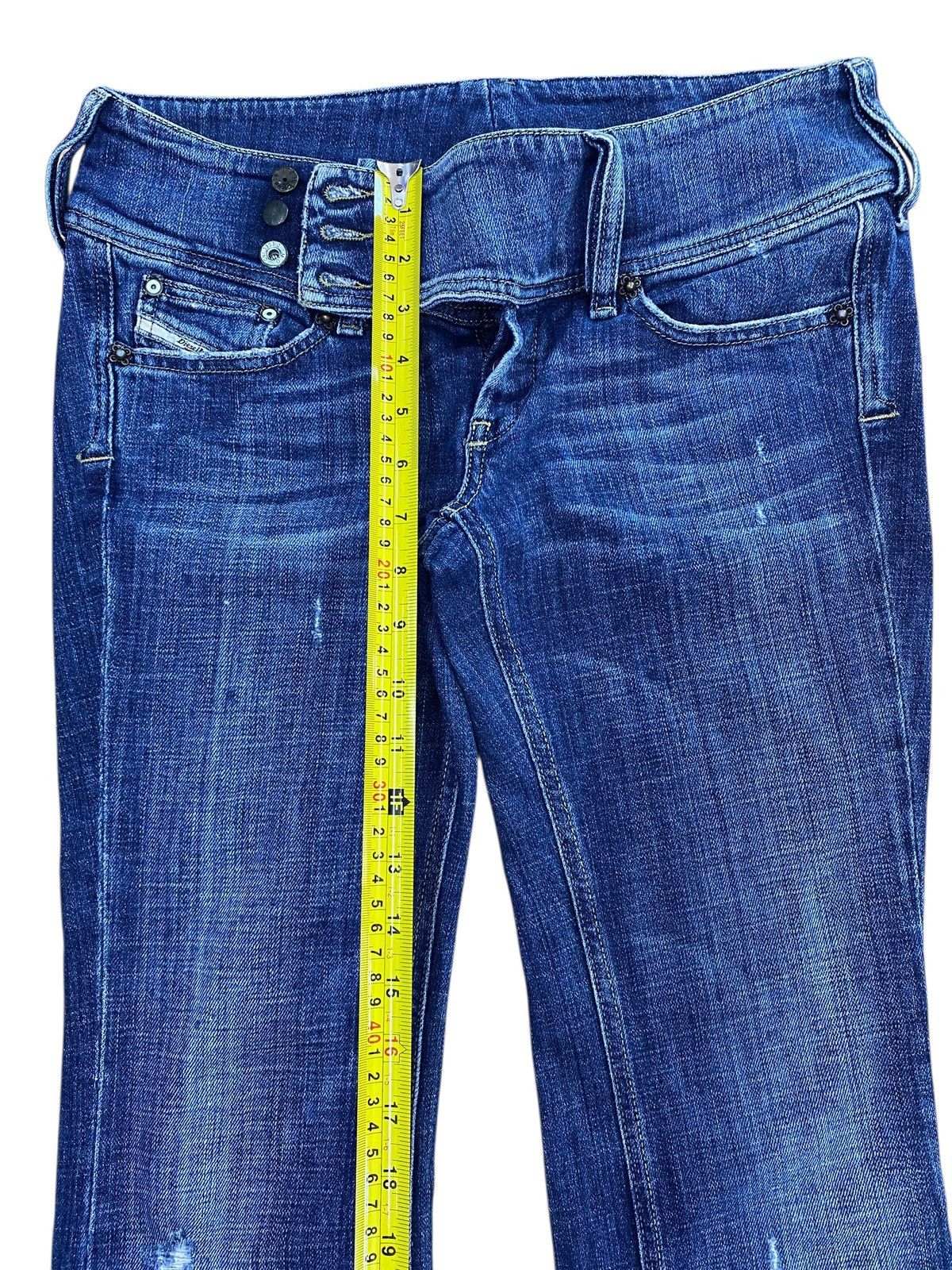 Diesel Diesel Dark Blue Wash Style Flare Jeans Size US 32 / EU 48 - 6 Thumbnail