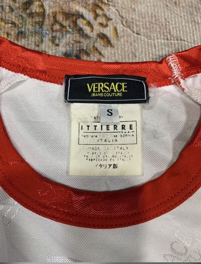 Versace Vintage Versace Jeans Fear No one Monogram Size US S / EU 44-46 / 1 - 5 Thumbnail