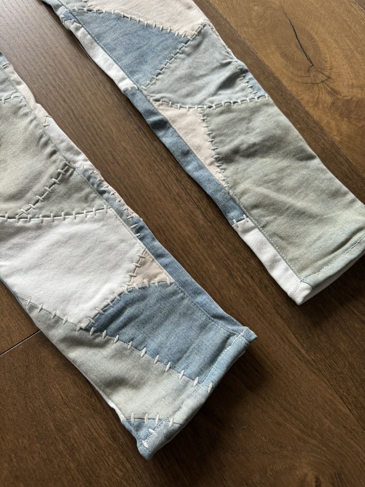 Amiri Amiri Jeans Patchwork Stitched Skinny Denim Size US 32 / EU 48 - 8 Thumbnail