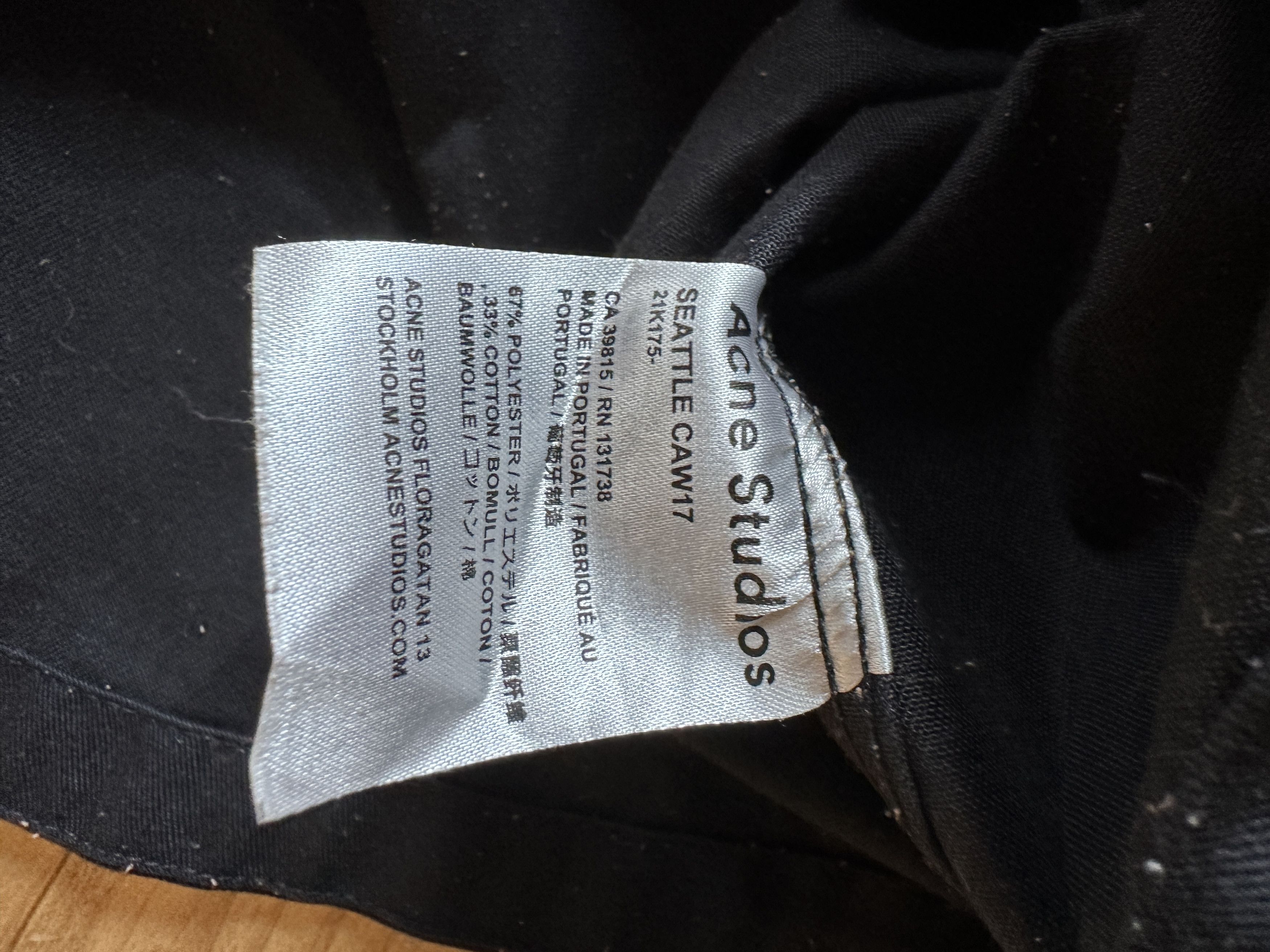 Acne Studios Acne Studios Work Shirt Size US M / EU 48-50 / 2 - 7 Thumbnail