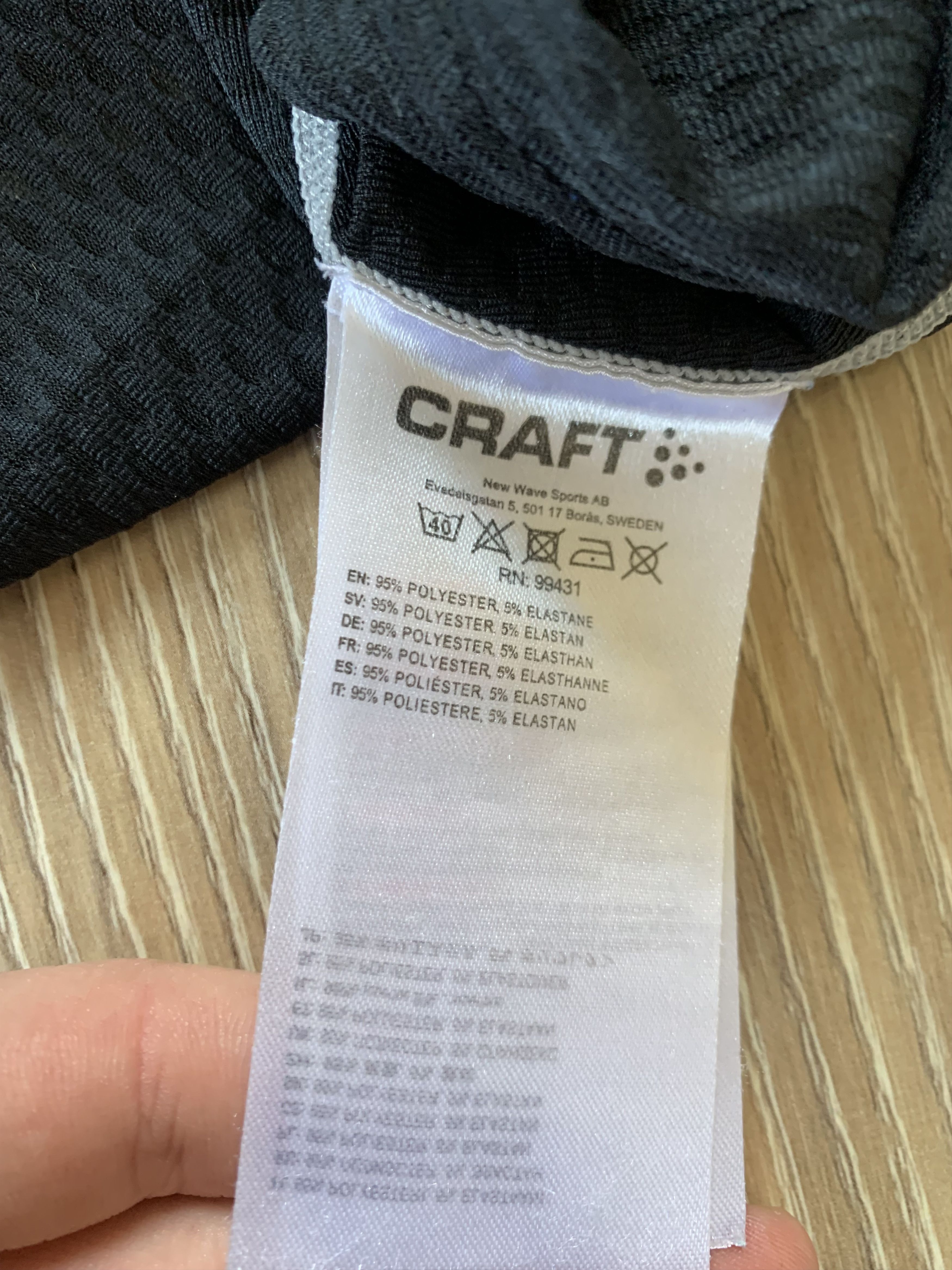 Sports Specialties Craft Black Training Ultra Light Sleeveless T Size US XXL / EU 58 / 5 - 6 Thumbnail
