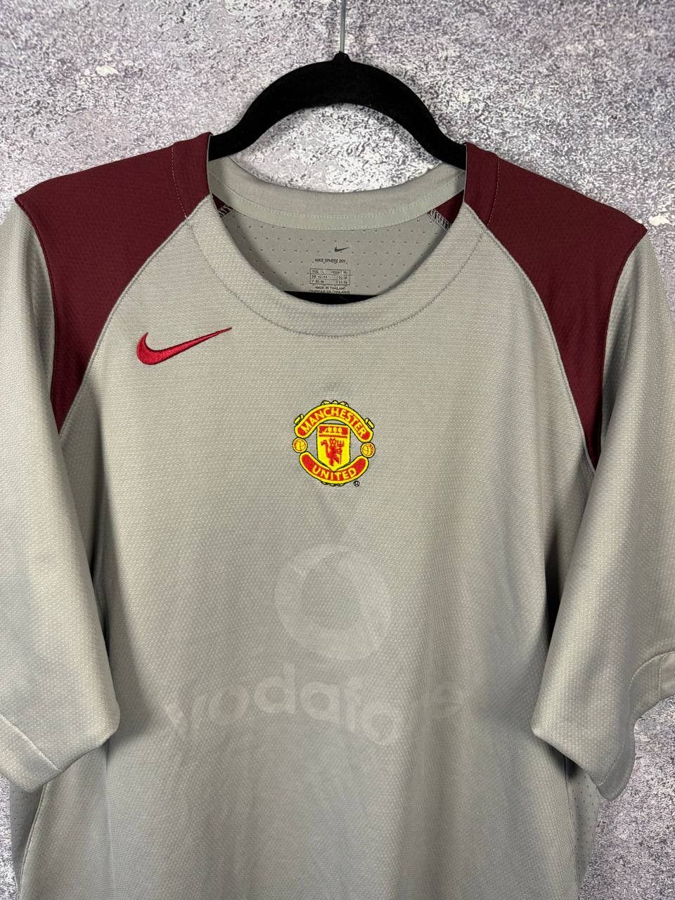 Nike × Vintage Vintage 2004 Nike Manchester United Training Jersey Large Size US L / EU 52-54 / 3 - 5 Thumbnail