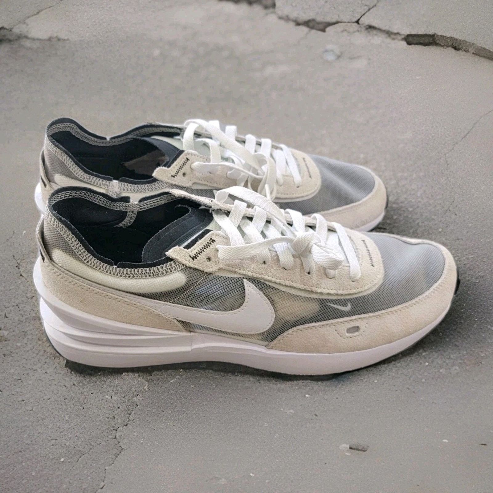 Nike Waffle One Summit Running Lifestyle Shoes Da7995-100 in White, Men's (Size 10.5)