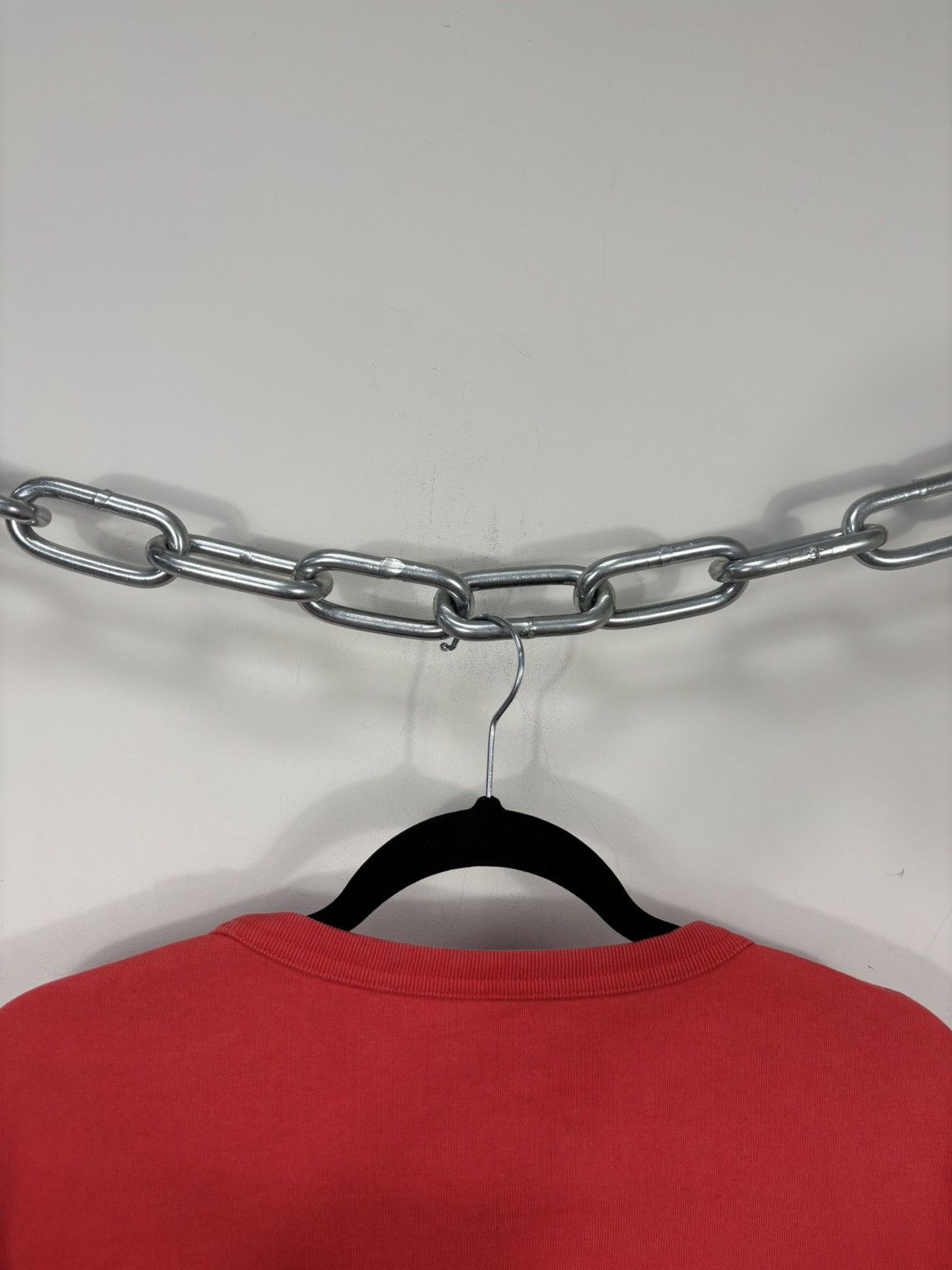Arket Arket Men’s Red Organic Cotton Classic Basic Sweatshirt Size US L / EU 52-54 / 3 - 14 Thumbnail