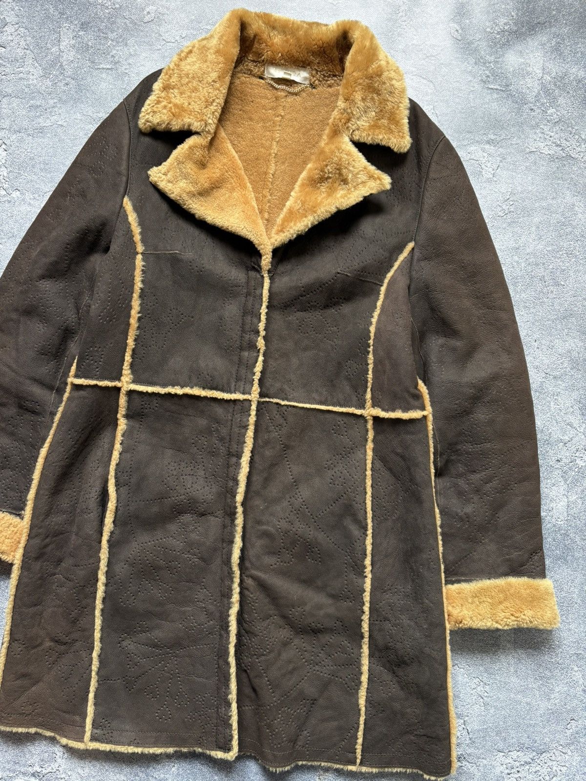 Escada Vintage Escada Luxury Shearling Lambskin Leather Coat Jacket Size M / US 6-8 / IT 42-44 - 4 Thumbnail