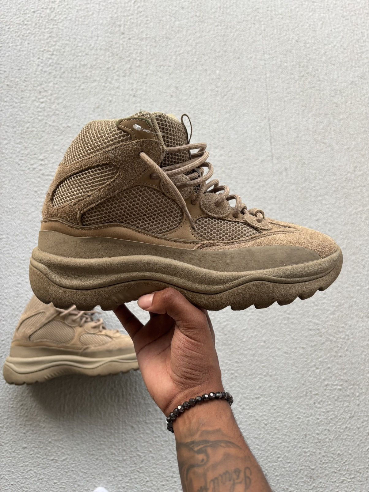 Adidas × Kanye West Adidas Yeezy Desert Boots ‘Rock’ Size US 11 / EU 44 - 1 Thumbnail
