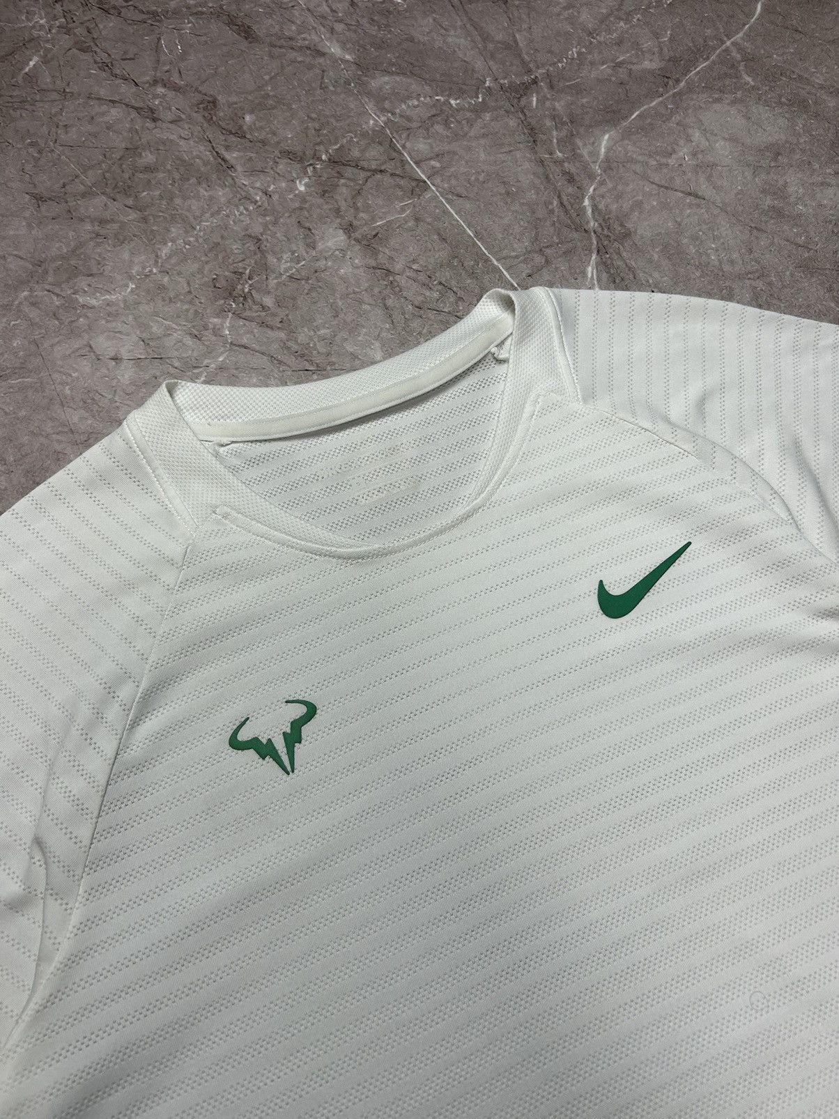 Nike × Vintage Nike Rafa Nadal court t-shirt dri-fitadv tee Size US S / EU 44-46 / 1 - 5 Thumbnail