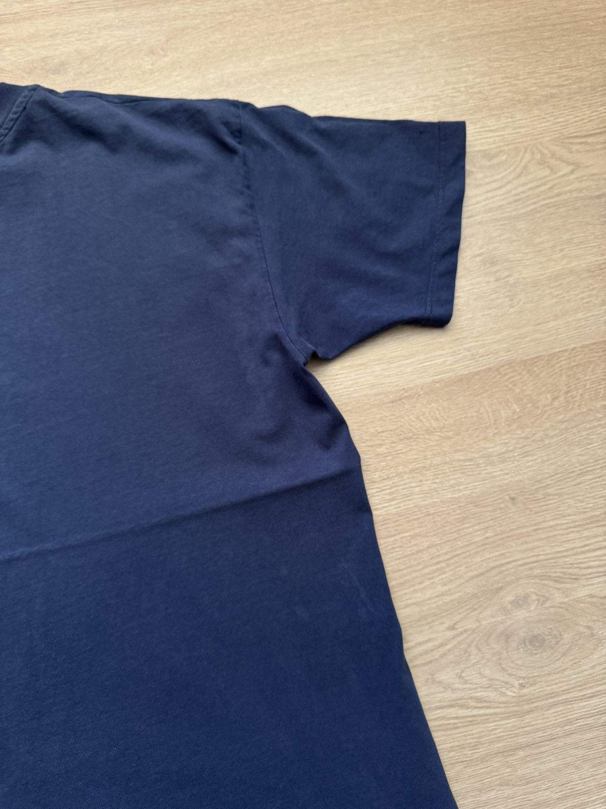 Vintage Vintage 90’s Malcolm X Navy Distressed T-Shirt Size US XL / EU 56 / 4 - 9 Thumbnail