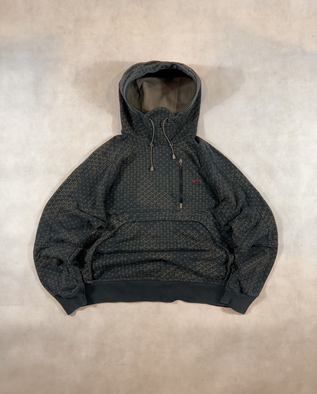 Nike × Vintage NIKE VINTAGE BASIC LOGO OVERSIZE BOXY SWEATSHIRT Size US M / EU 48-50 / 2 - 1 Thumbnail