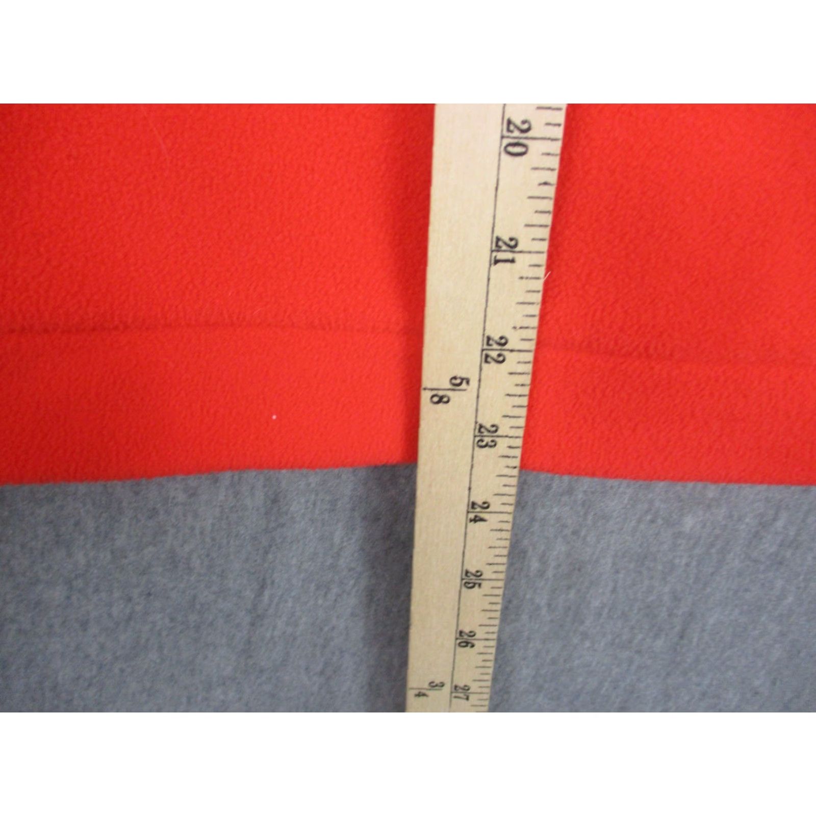Vintage Dudley Stephens Fleece Pullover Womens Large Red Turtleneck Cowl Neck Pineapple Size L / US 10 / IT 46 - 4 Thumbnail