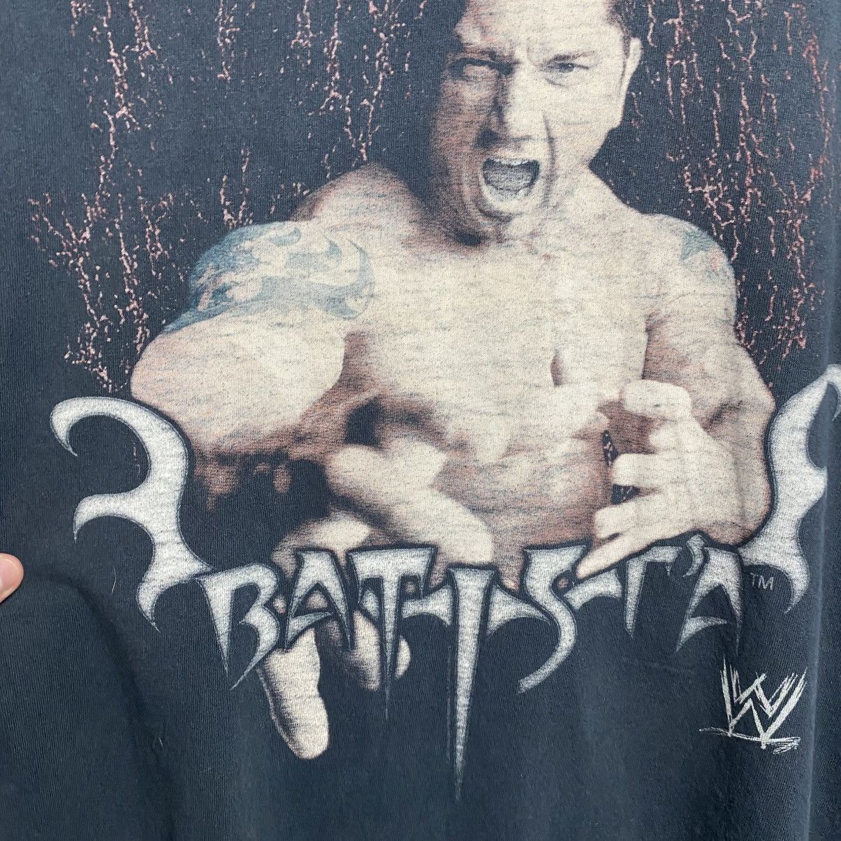 WWE Vintage Wrestling WWE Batista 2007 Big logo tee size XL Size US XL / EU 56 / 4 - 3 Thumbnail