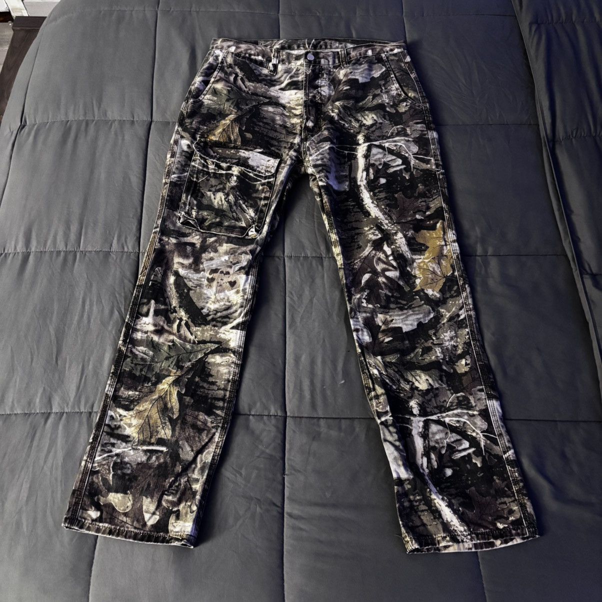 MNML MNML V266 Forest Camo II Baggy Denim Size US 34 / EU 50 - 1 Thumbnail
