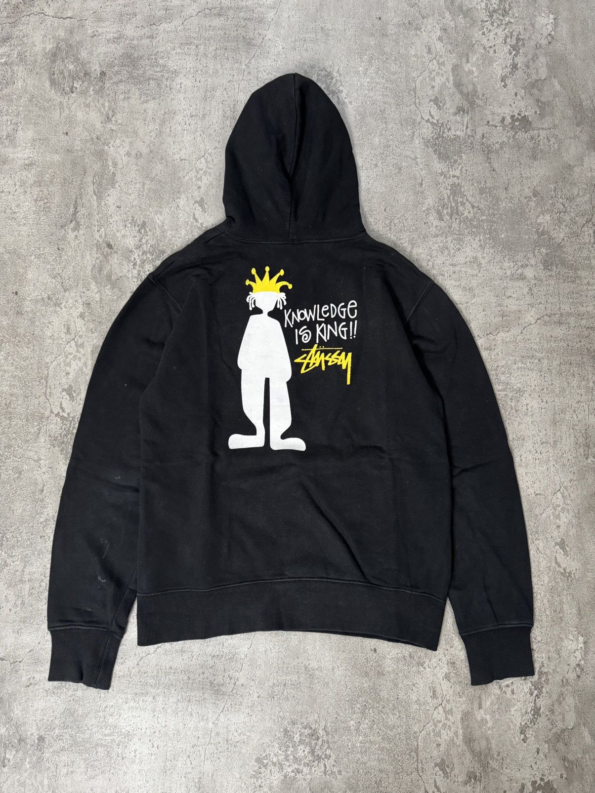 Stussy STUSSY KNOWLEDGE IS KING HOODIE Size US M / EU 48-50 / 2 - 1 Thumbnail