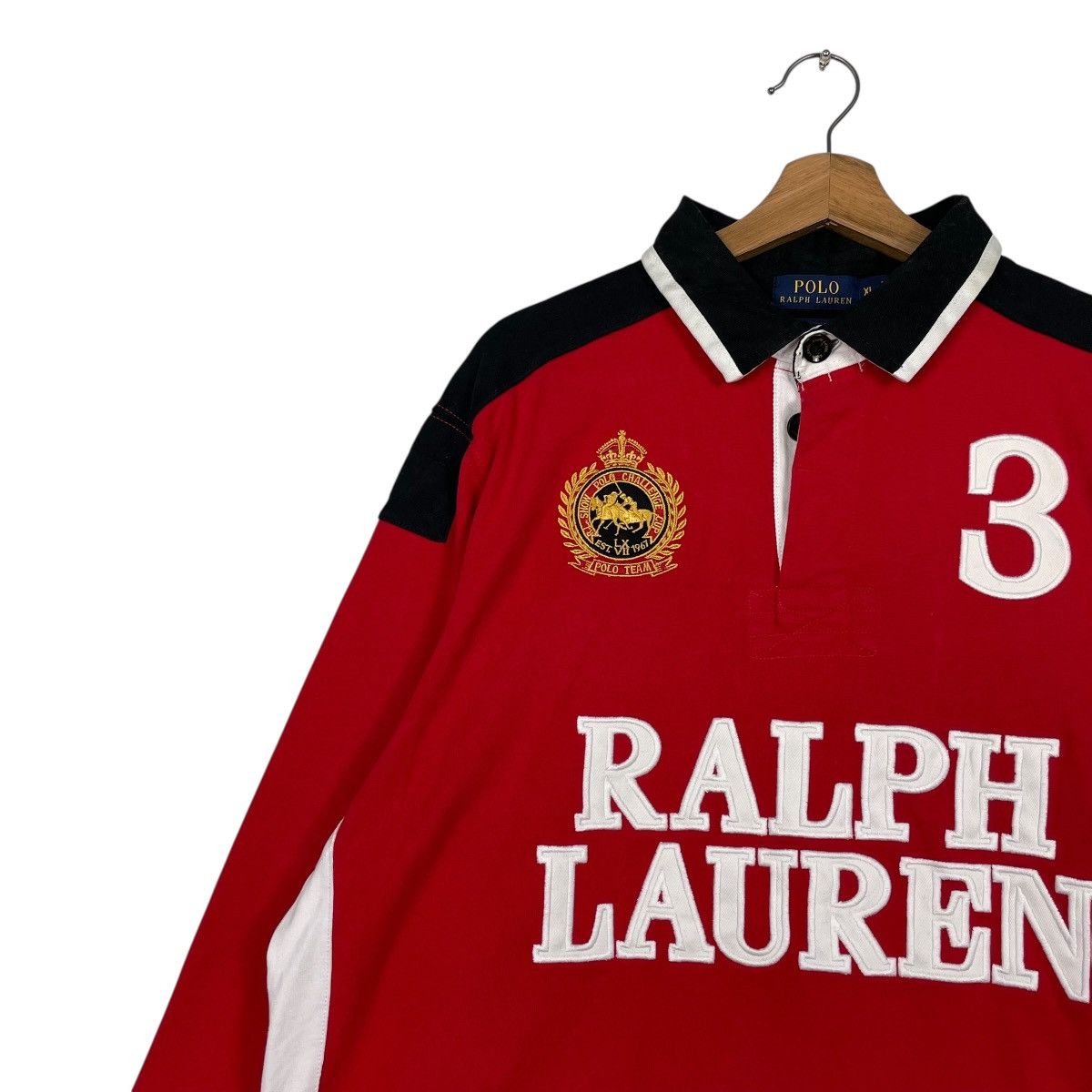 Polo Ralph Lauren Polo Ralph Lauren big Logo Sweater Size US XL / EU 56 / 4 - 6 Thumbnail