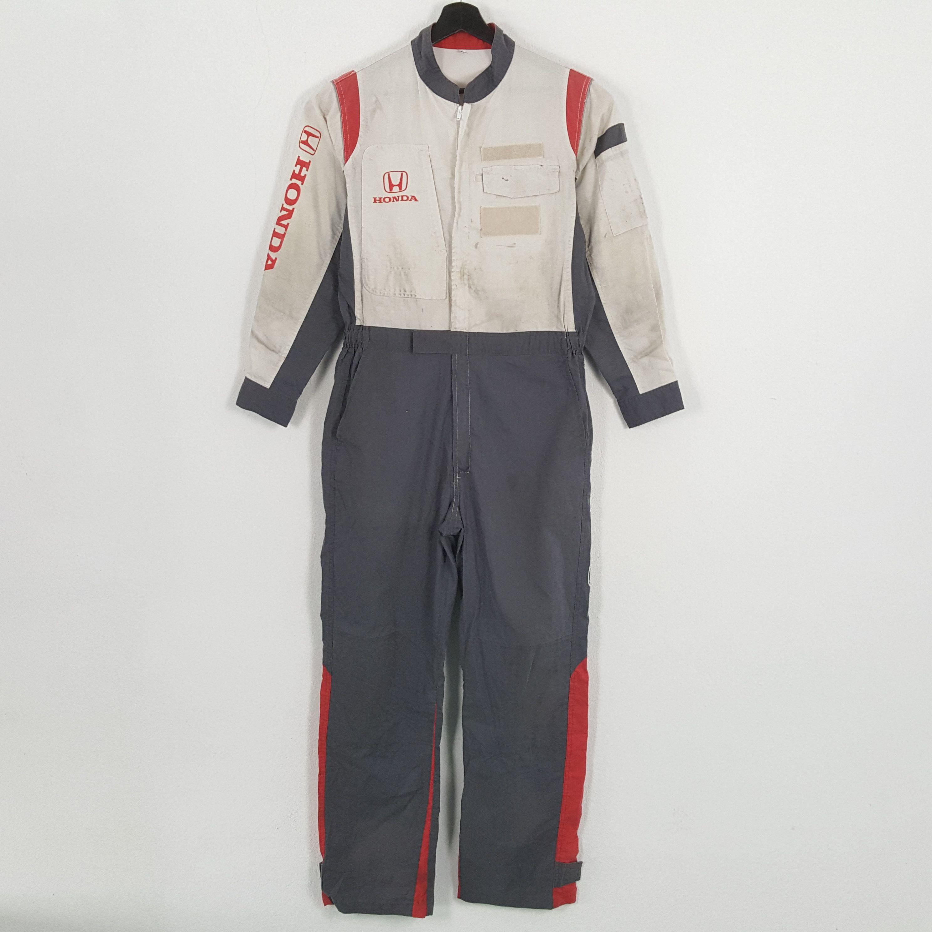 Honda × Vintage HONDA Japanese Motorsports Workwear Coverall Jacket Size US M / EU 48-50 / 2 - 4 Thumbnail