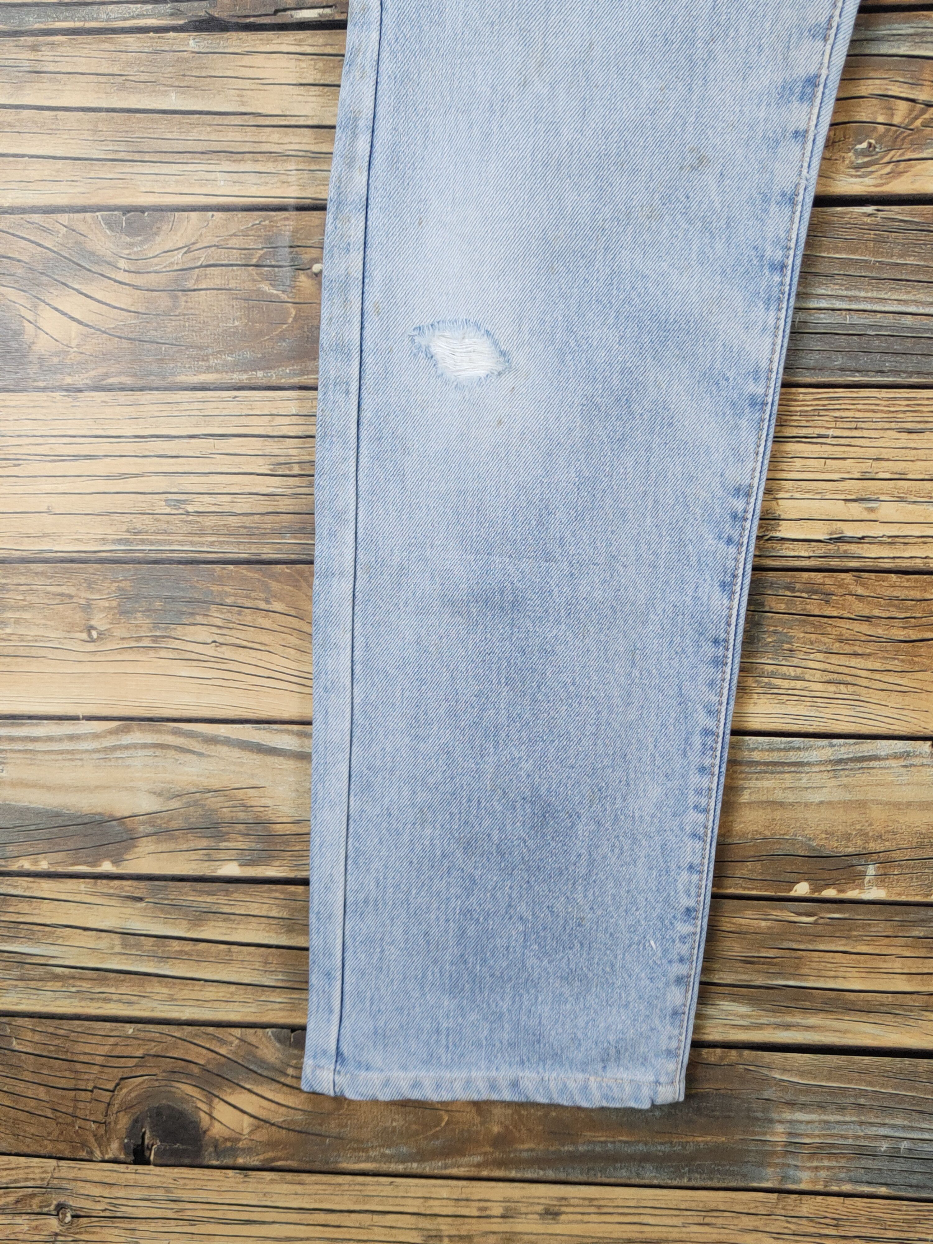 Big John Big John Blue Distressed Ripped Jeans #W1301 Size US 31 - 5 Thumbnail