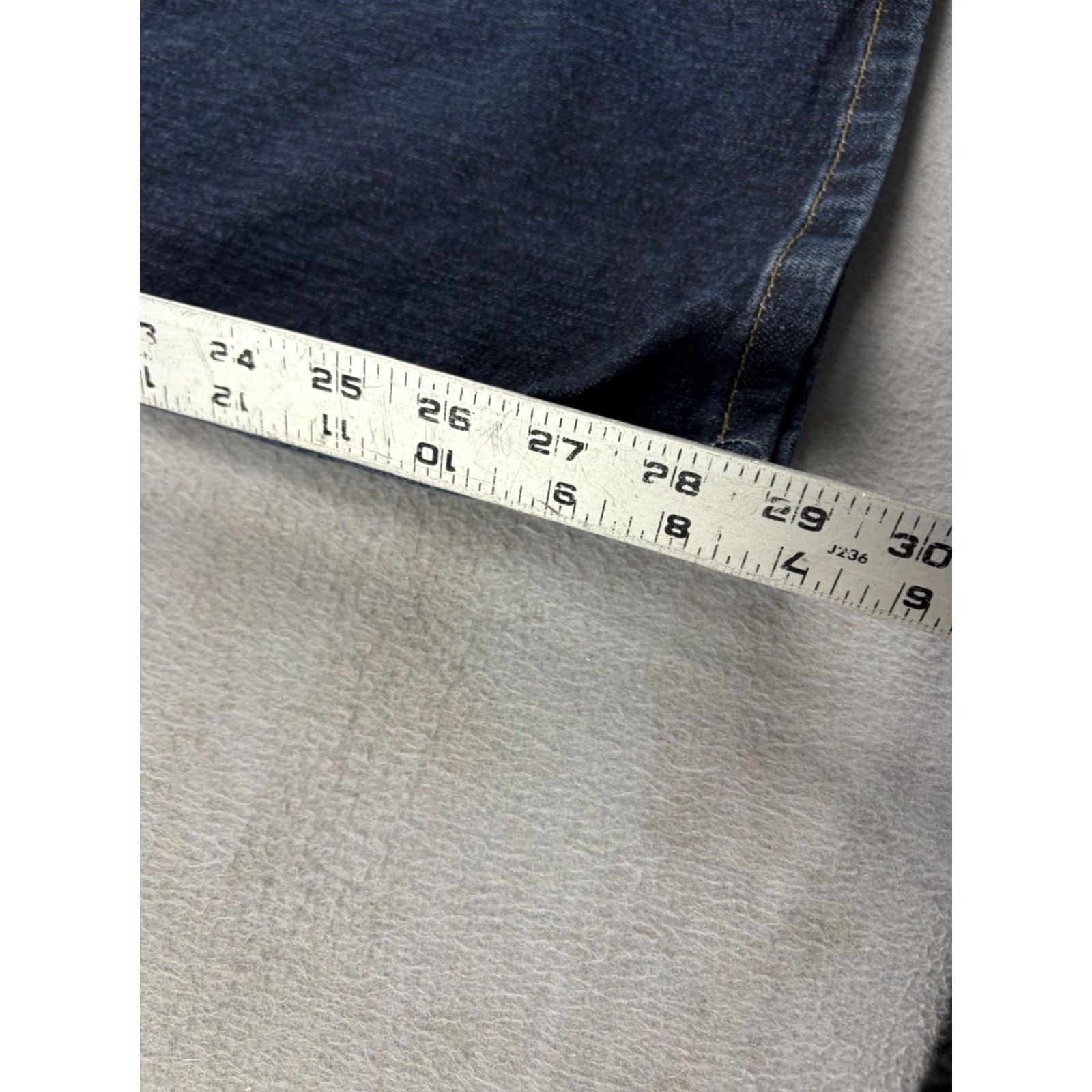 Ariat Ariat Jeans Slim Straight Blue Denim M5 Rebar Men 30x30 28x28 Waist 28 In Regular Slim Fit Zip Button Cotton Jeans Mens Size US 30 / EU 46 - 7 Thumbnail