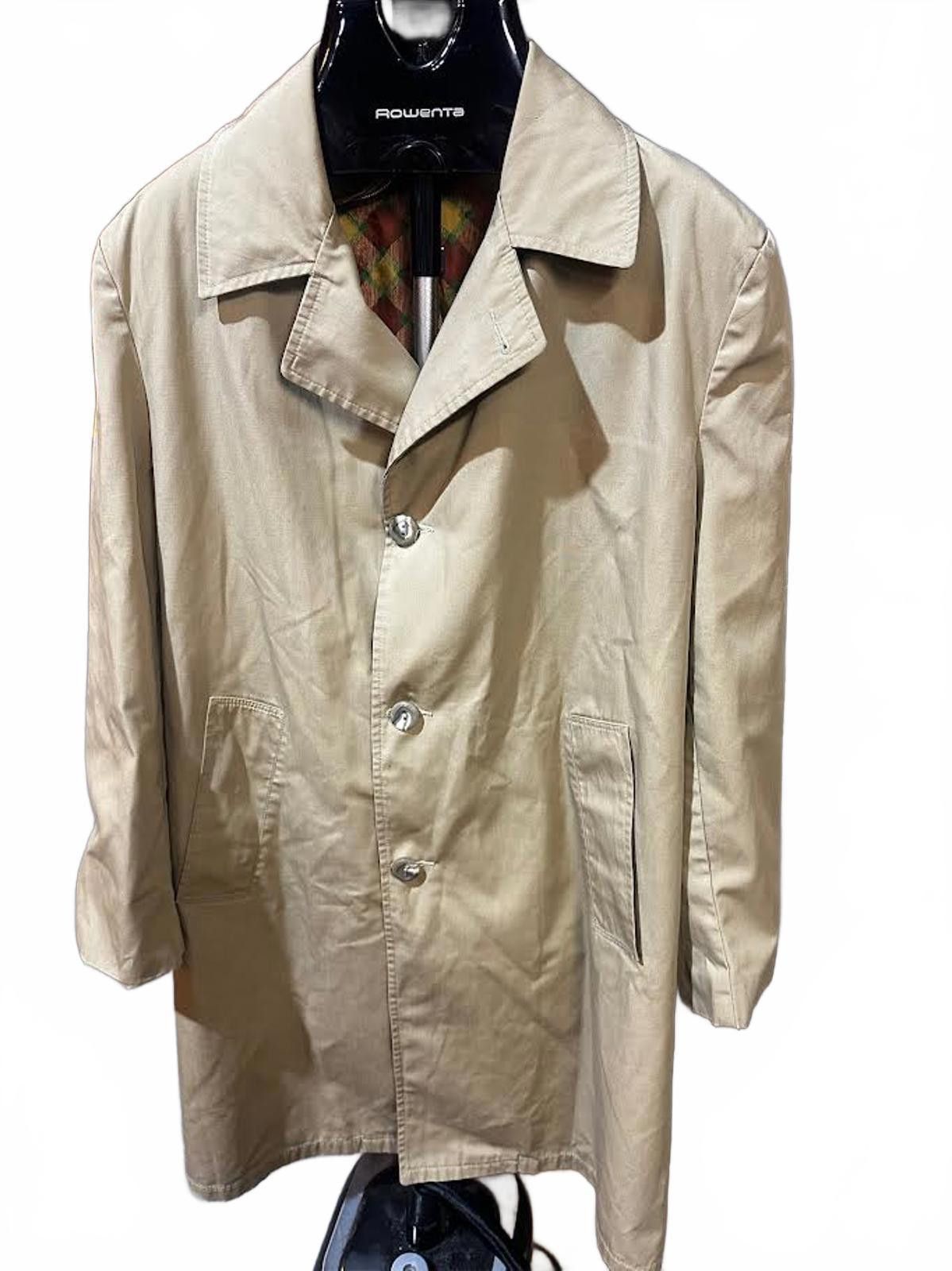 Other Sterlingwear Boston Vintage Khaki All-Weather Coat Size US L / EU 52-54 / 3 - 1 Thumbnail