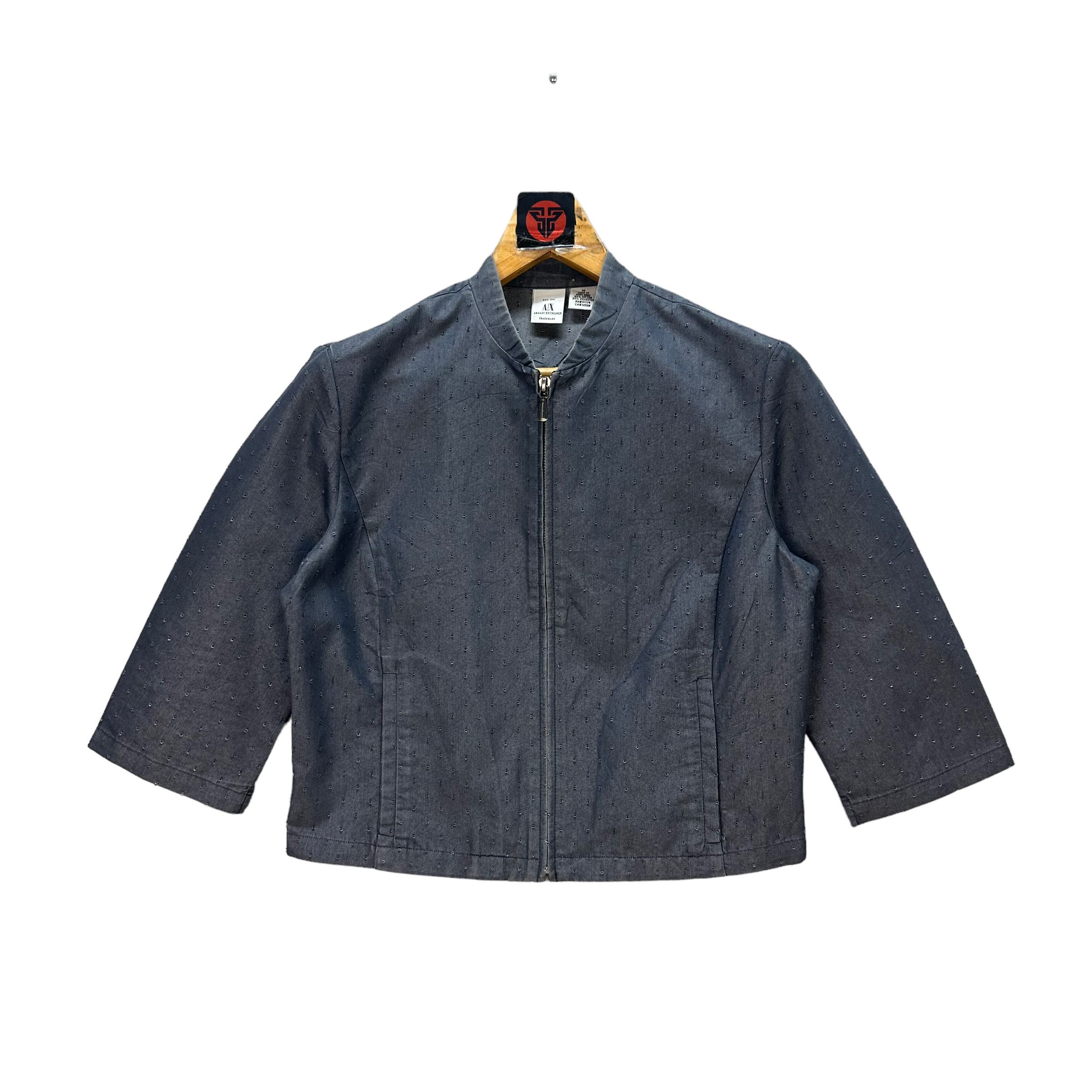 ARMANI EXCHANGE CROPPED JACKET #7648-160