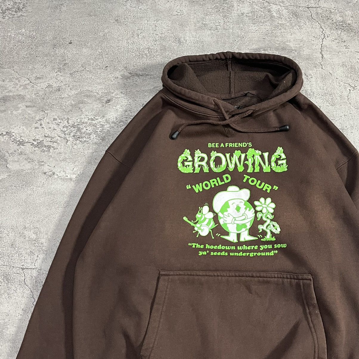 Other Bee a Friend World Tour Hoodie Brown Size M / US 6-8 / IT 42-44 - 3 Thumbnail