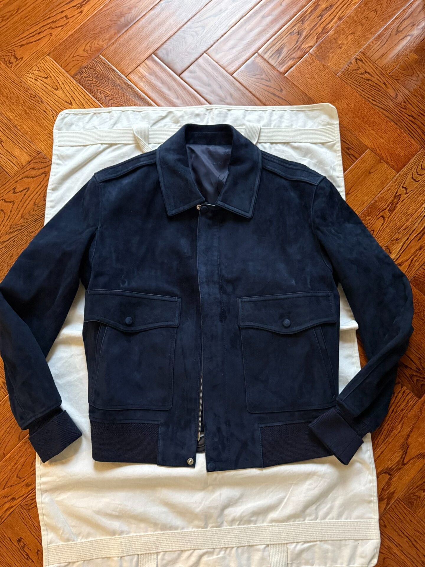 Berluti Men's Leather Jacket Size 50