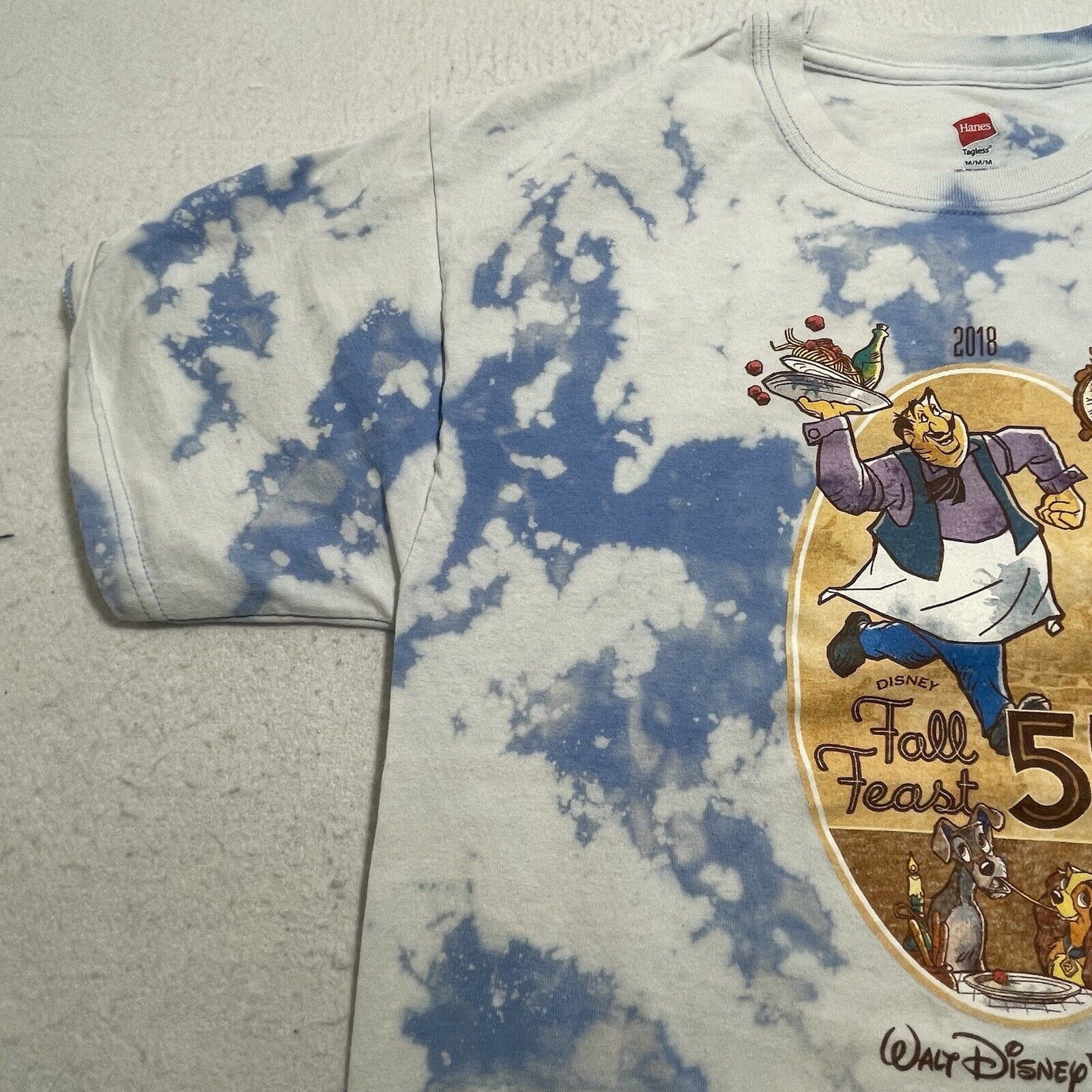 Hanes RunDisney Disney World 2018 Fall Feast 5K Race Graphic Tee Size US M / EU 48-50 / 2 - 5 Thumbnail