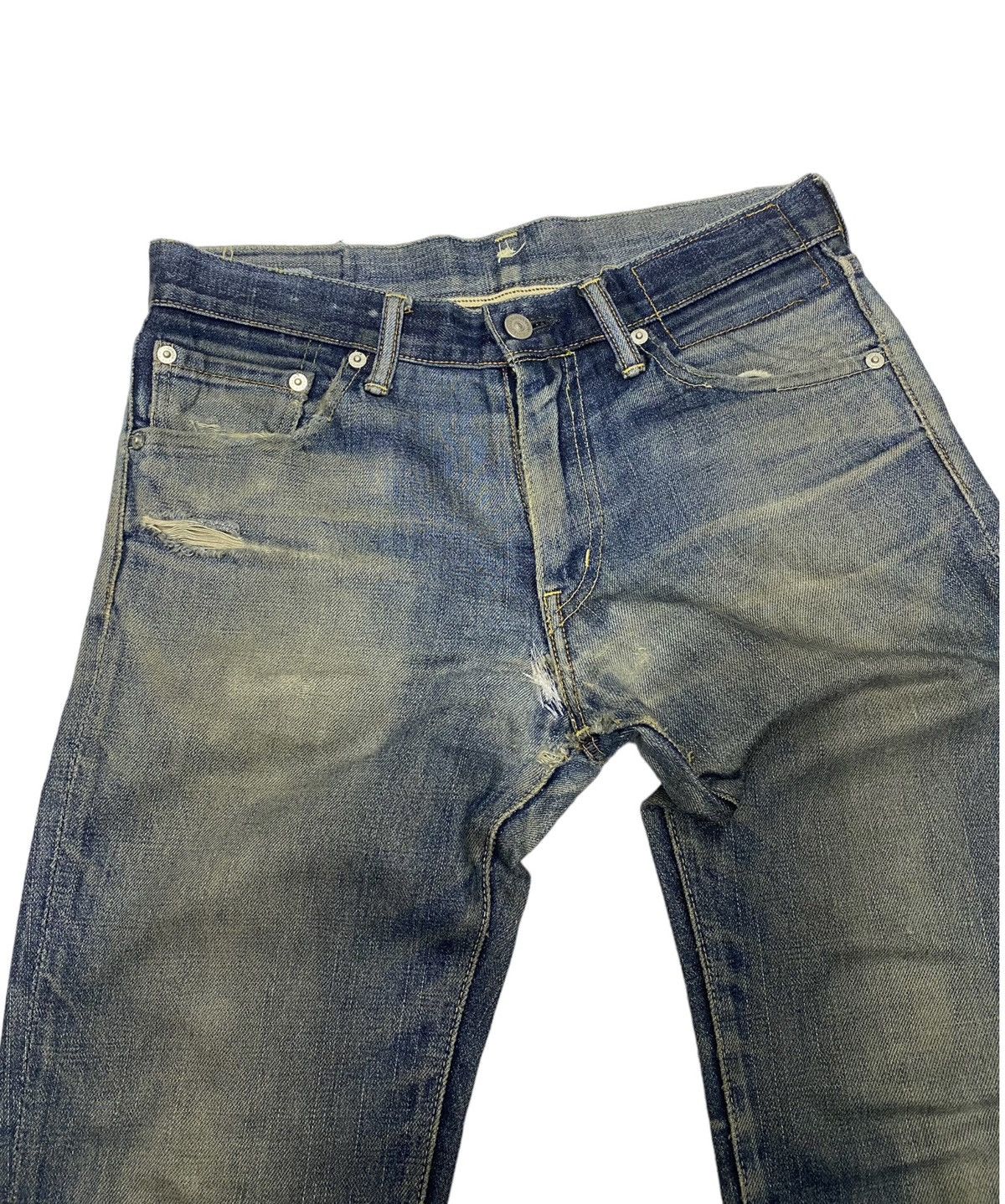 Visvim VISVIM SOCIAL SCULPTURE 04R SS03 DISTRESSED DENIM JEANS Size US 32 / EU 48 - 9 Thumbnail