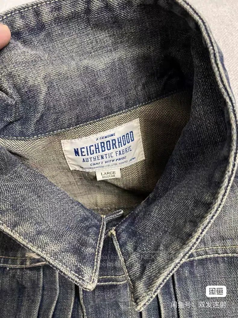 Neighborhood Neighborhood Distressed Bull King Jacket Size US L / EU 52-54 / 3 - 5 Thumbnail